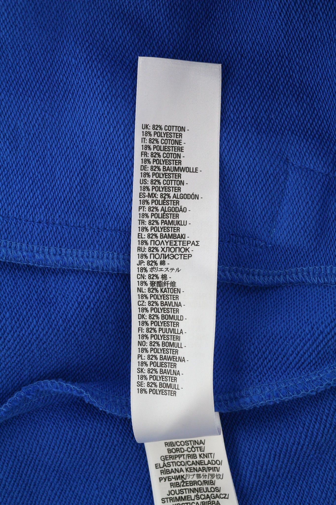 Diesel S-MUSTER 2XL Blue Hooded Pocket Logo Hoodie 40380 Size US XXL / EU 58 / 5 - 7 Thumbnail