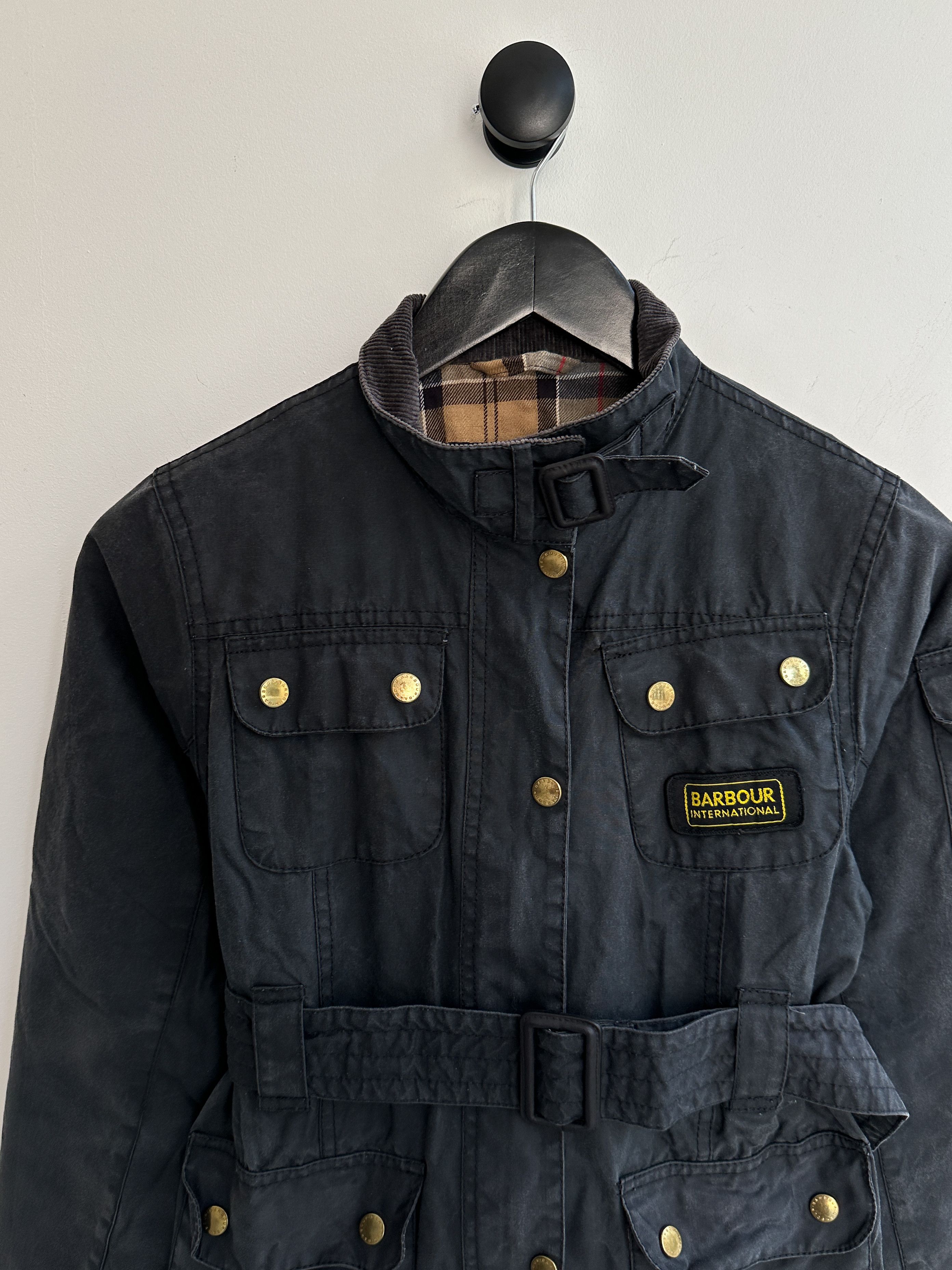 Barbour Barbour International Wax Jacket Size XS / US 0-2 / IT 36-38 - 4 Thumbnail