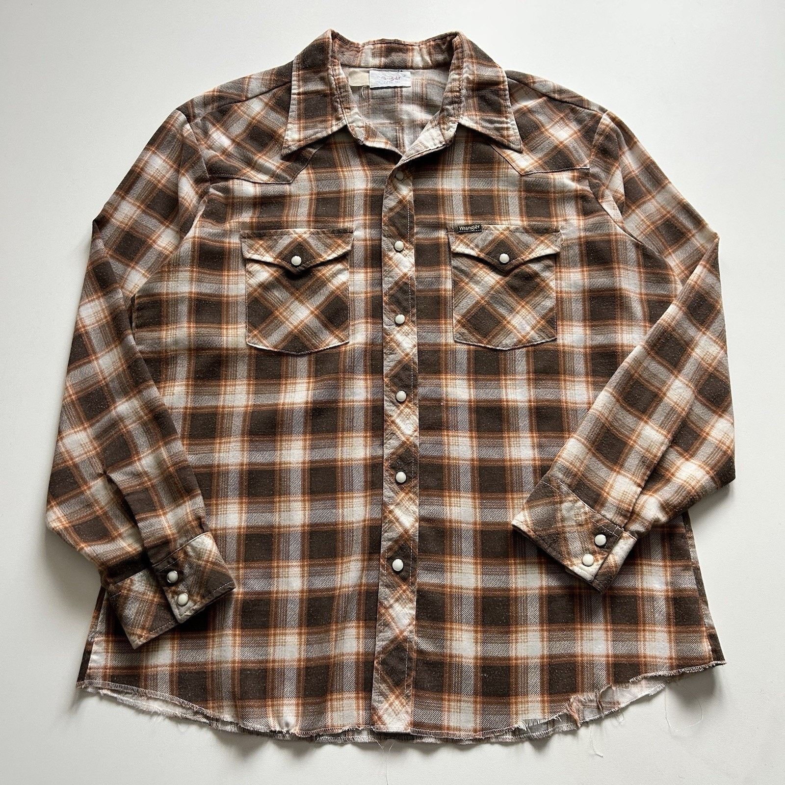 Champion × Vintage Vintage 70s Champion Flannel Button Up Over