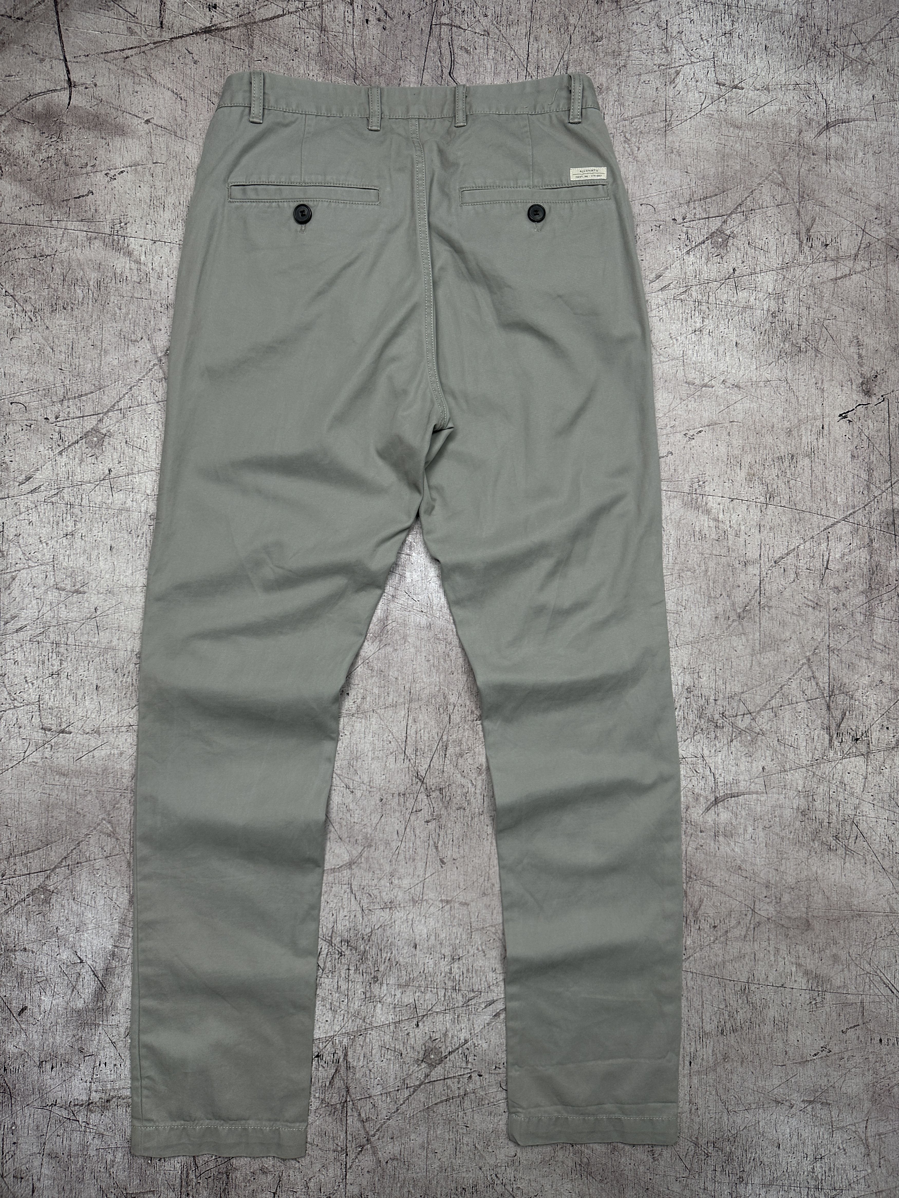 Allsaints Allsaints Vintage Mens Charge Chino Pants Size US 30 / EU 46 - 5 Thumbnail