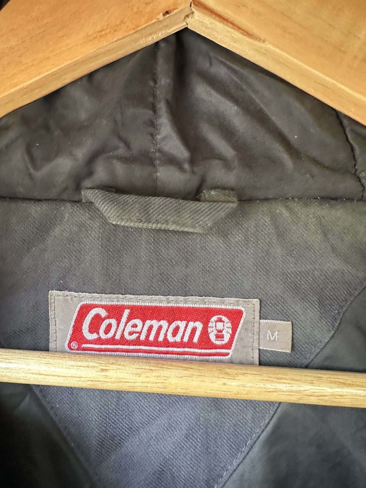 Vintage 👹Vintage Sun Faded Coleman Hooded Utility Jacket Size US L / EU 52-54 / 3 - 9 Thumbnail