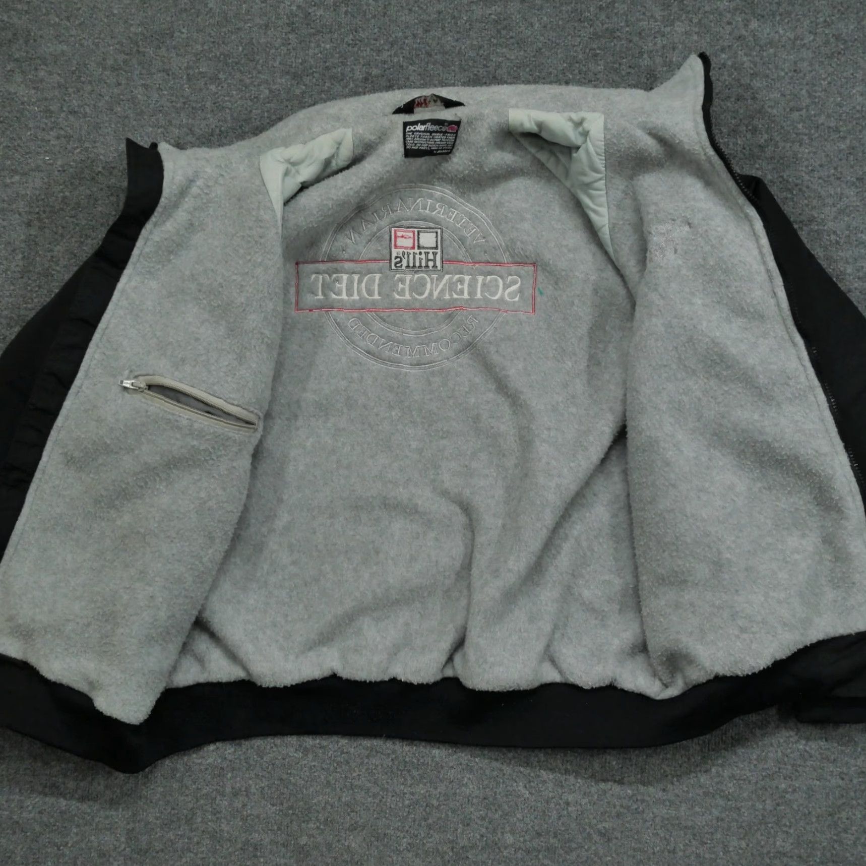 Vintage VINTAGE Jacket Mens 2XL Black Bomber 90s Fleece Lined Polyester Snap Zip Size US XXL / EU 58 / 5 - 6 Thumbnail