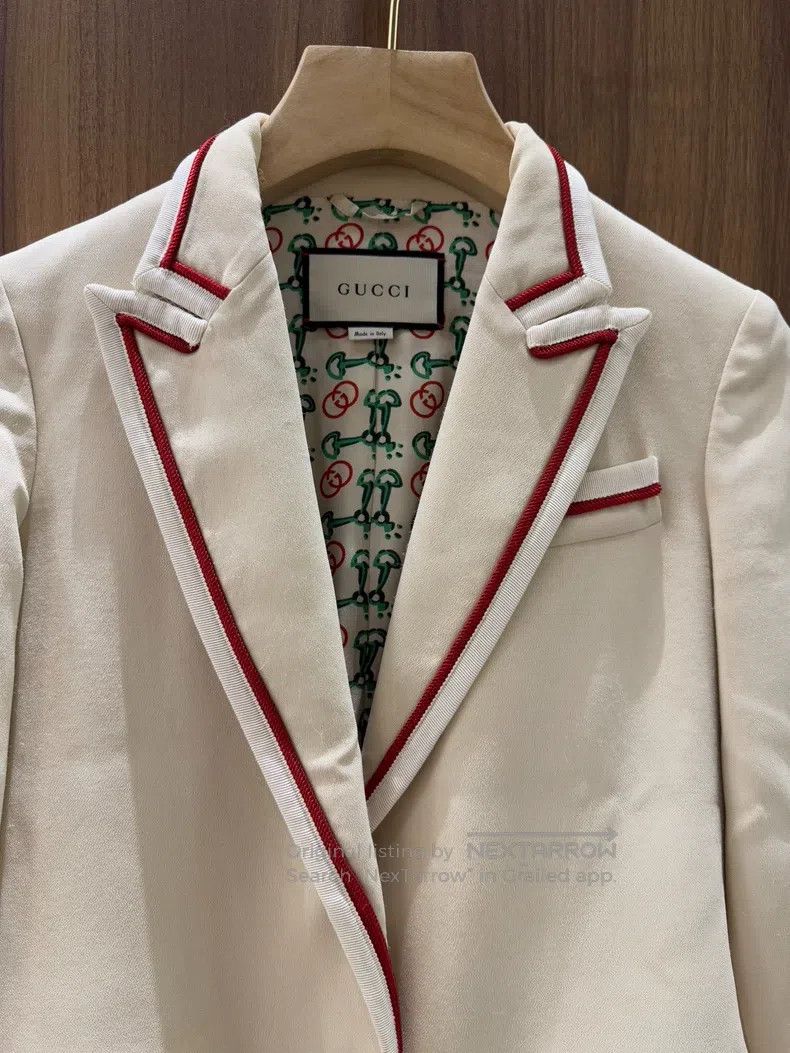 Gucci Gucci College-style inner old-fashioned suit jacket Size XS / US 0-2 / IT 36-38 - 3 Thumbnail