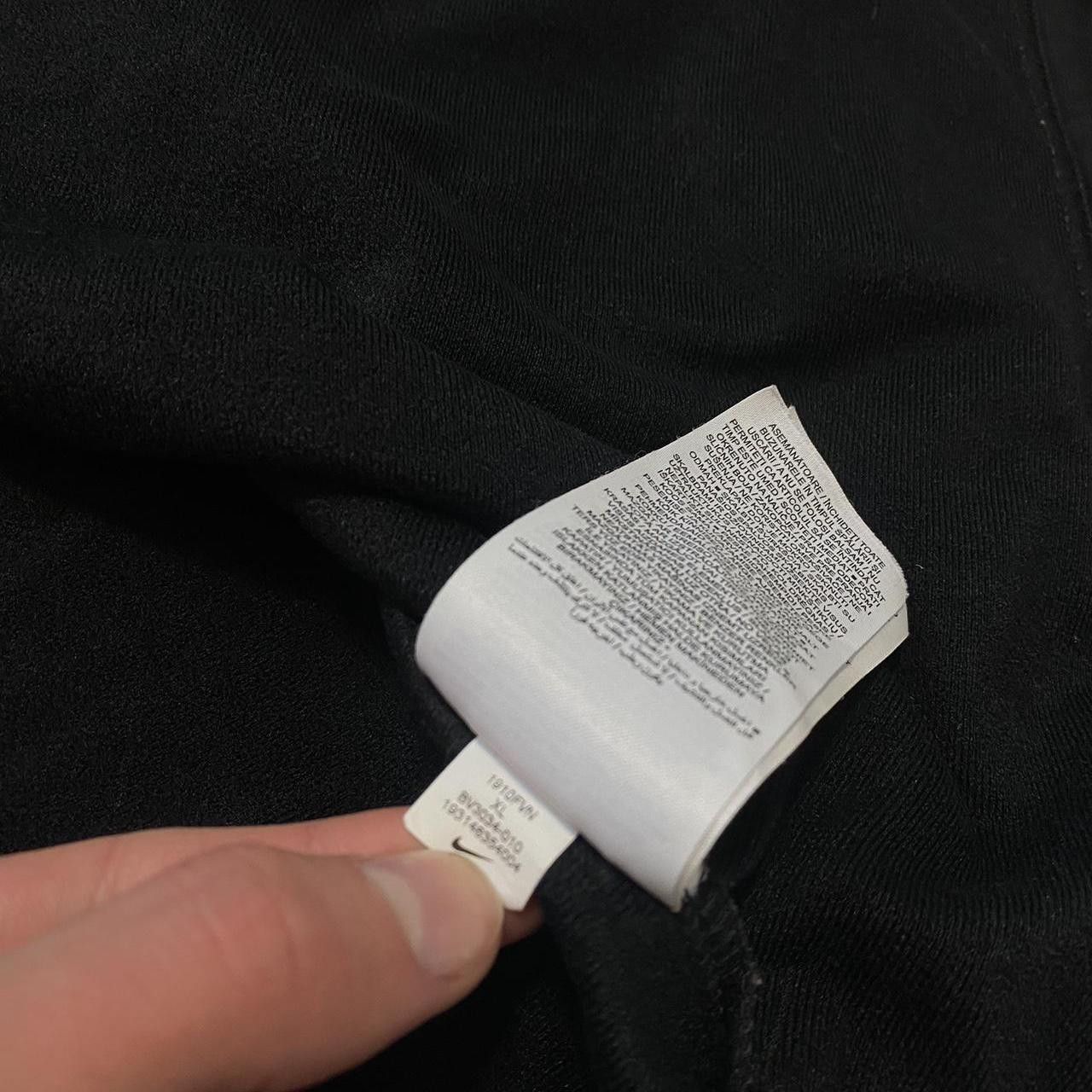 Nike Black Nike track jacket with white piping details Size US XL / EU 56 / 4 - 4 Thumbnail