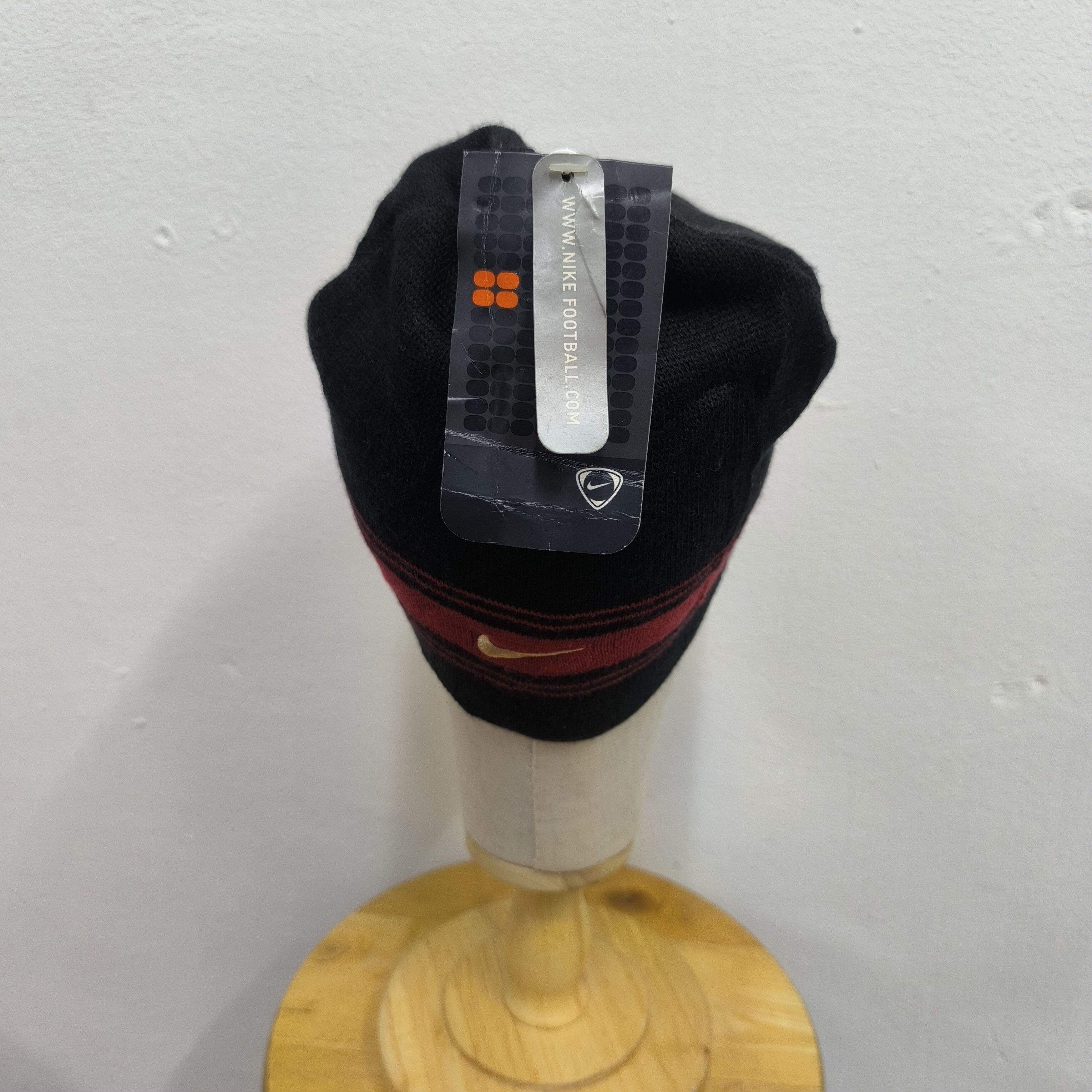 Nike ⚽️ Vintage manchester united by nike pull on beanie hat Size ONE SIZE - 3 Thumbnail