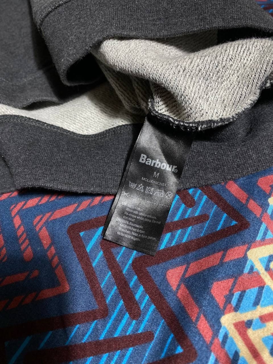 Barbour × Vintage Barbour Vintage Crewneck 90's Basic Logo Size US M / EU 48-50 / 2 - 3 Thumbnail