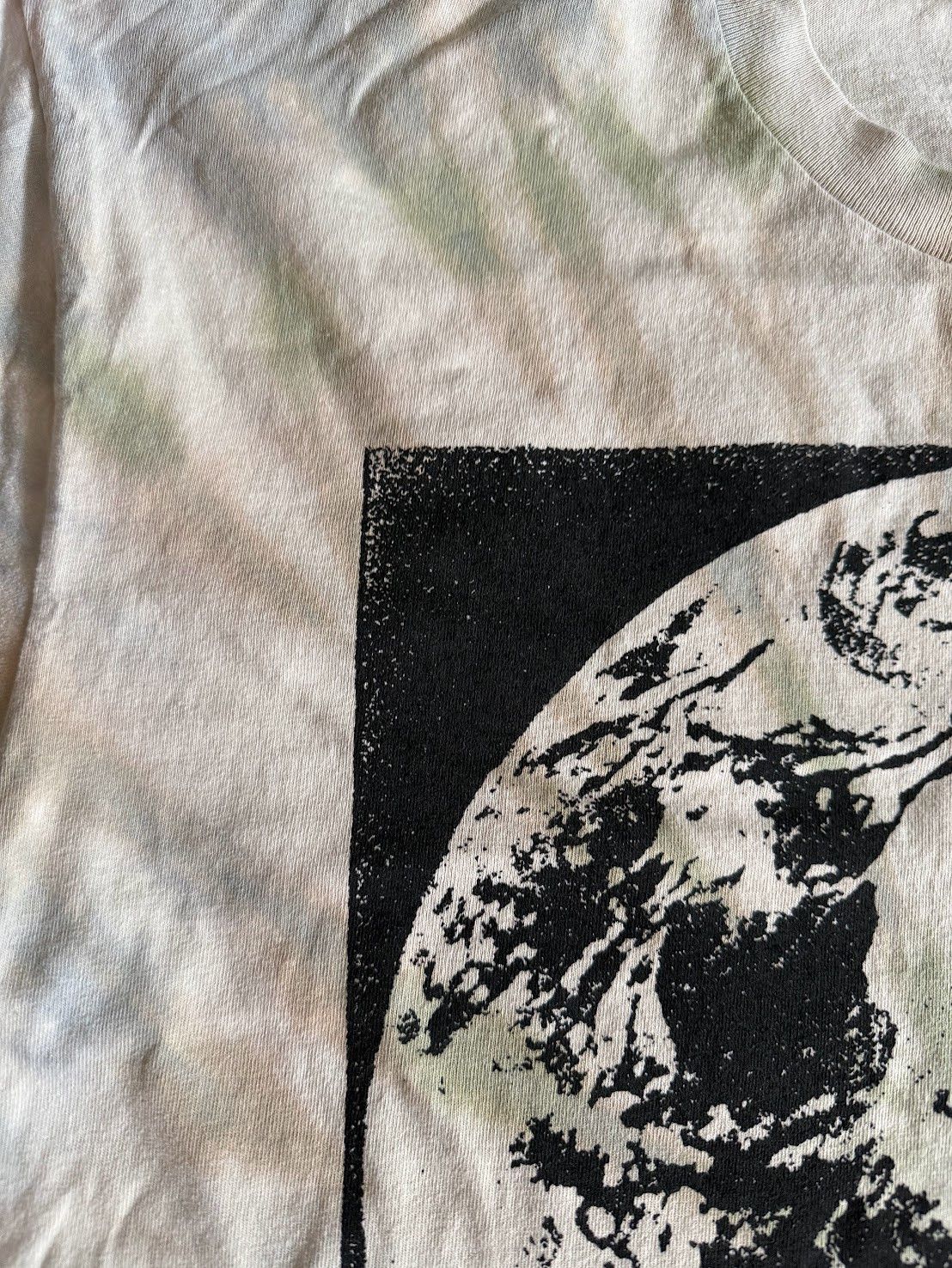 Online Ceramics Earth Moon Logo Tie Dyed and Stonewashed Tee Size US XL / EU 56 / 4 - 4 Thumbnail
