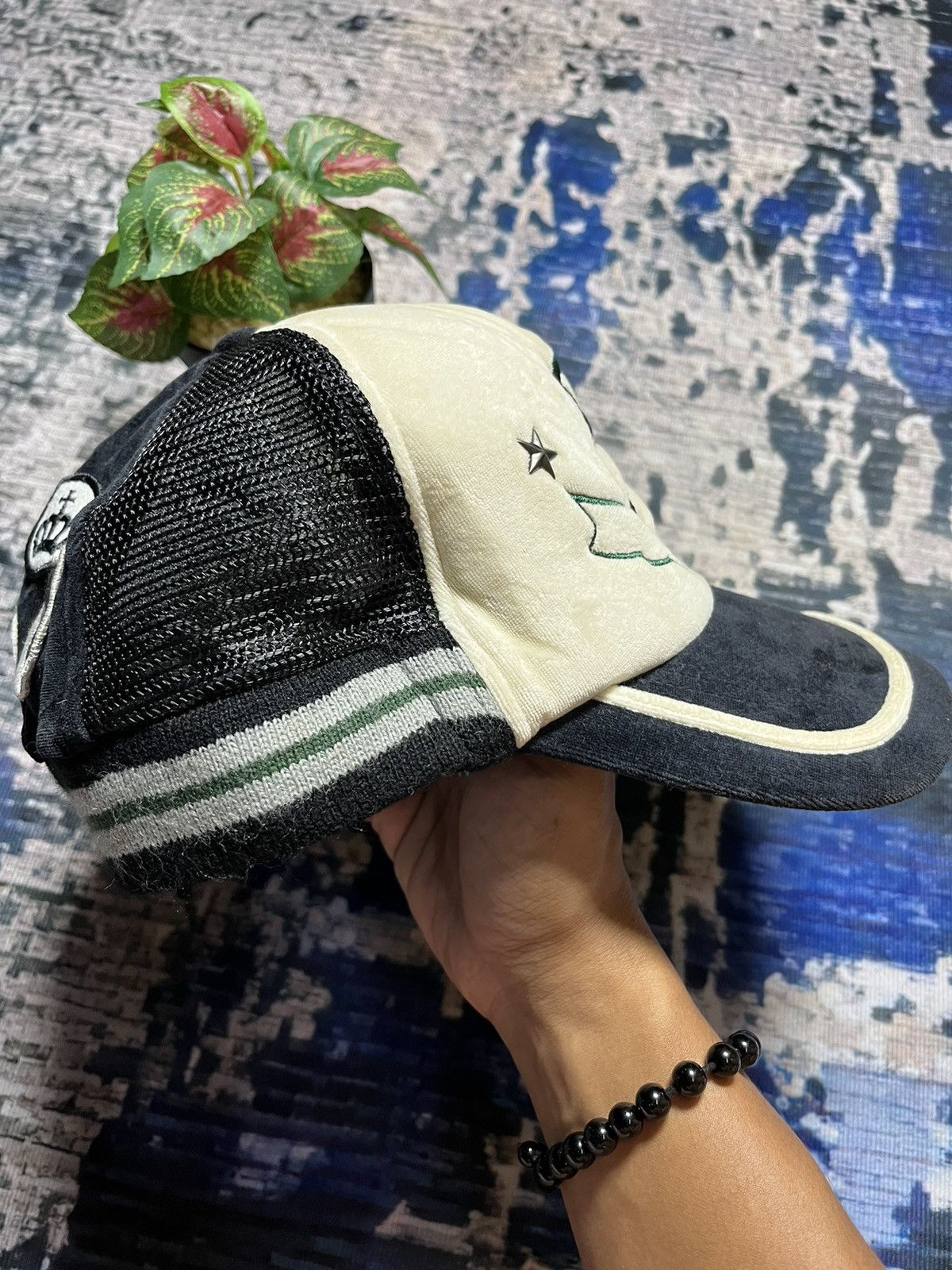 Vintage 🔥Vintage Arnold Palmer Velvet Trucker Hats Size ONE SIZE - 3 Thumbnail