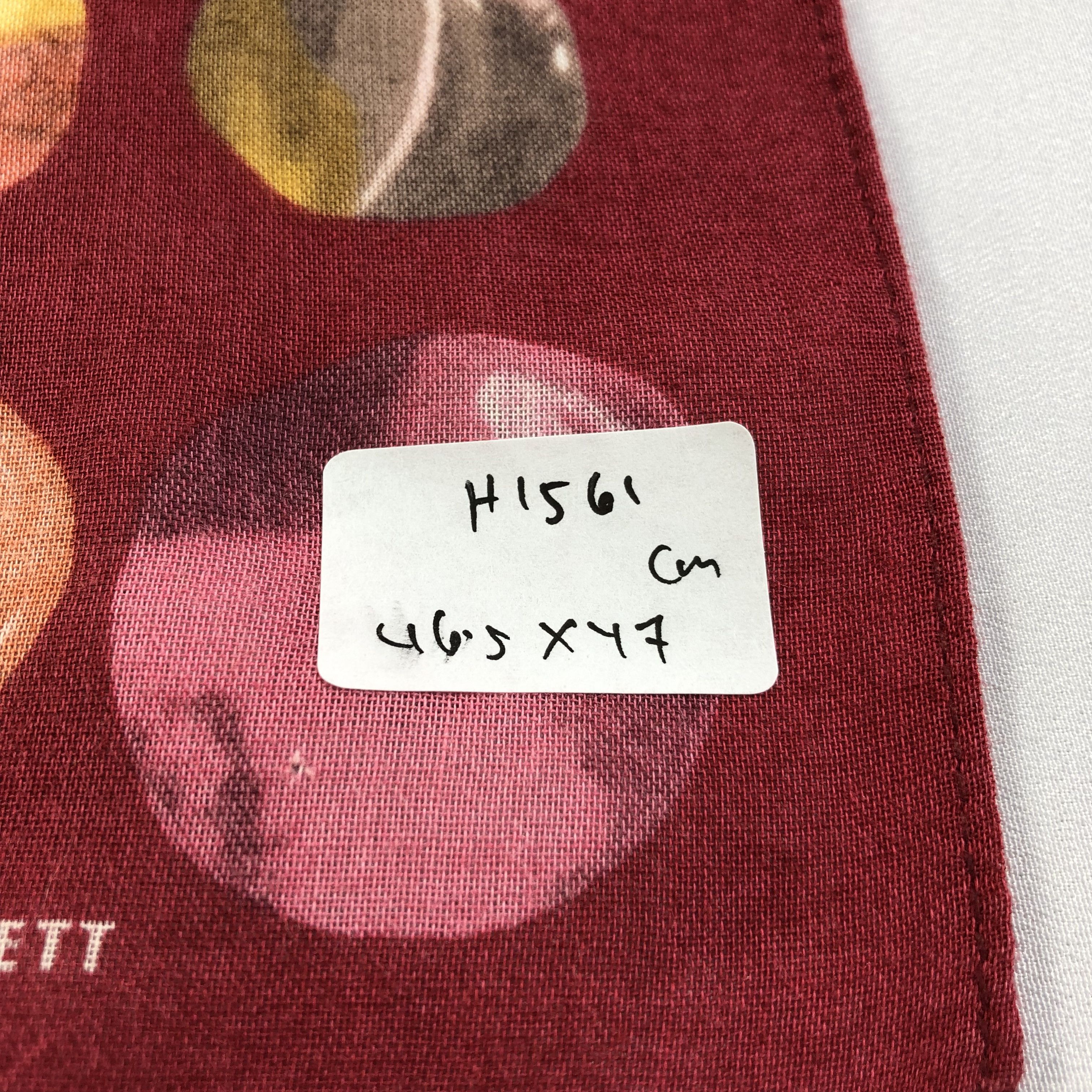 Katharine Hamnett London × Vintage Katharine Hamnett Handkerchief Neckerchief Bandana H1561 Size ONE SIZE - 6 Thumbnail