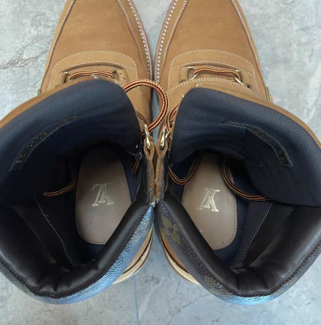 Louis Vuitton Louis Vuitton Creeper Leather Martin Boots Size US 8.5 / IT 38.5 - 2 Thumbnail