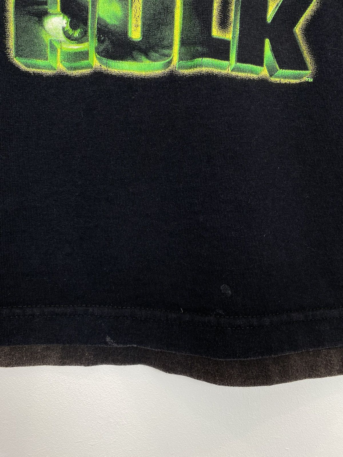 Marvel Comics Vintage Marvel Comics Hulk Movie T-shirt Made In Mexic Black Size US S / EU 44-46 / 1 - 7 Thumbnail