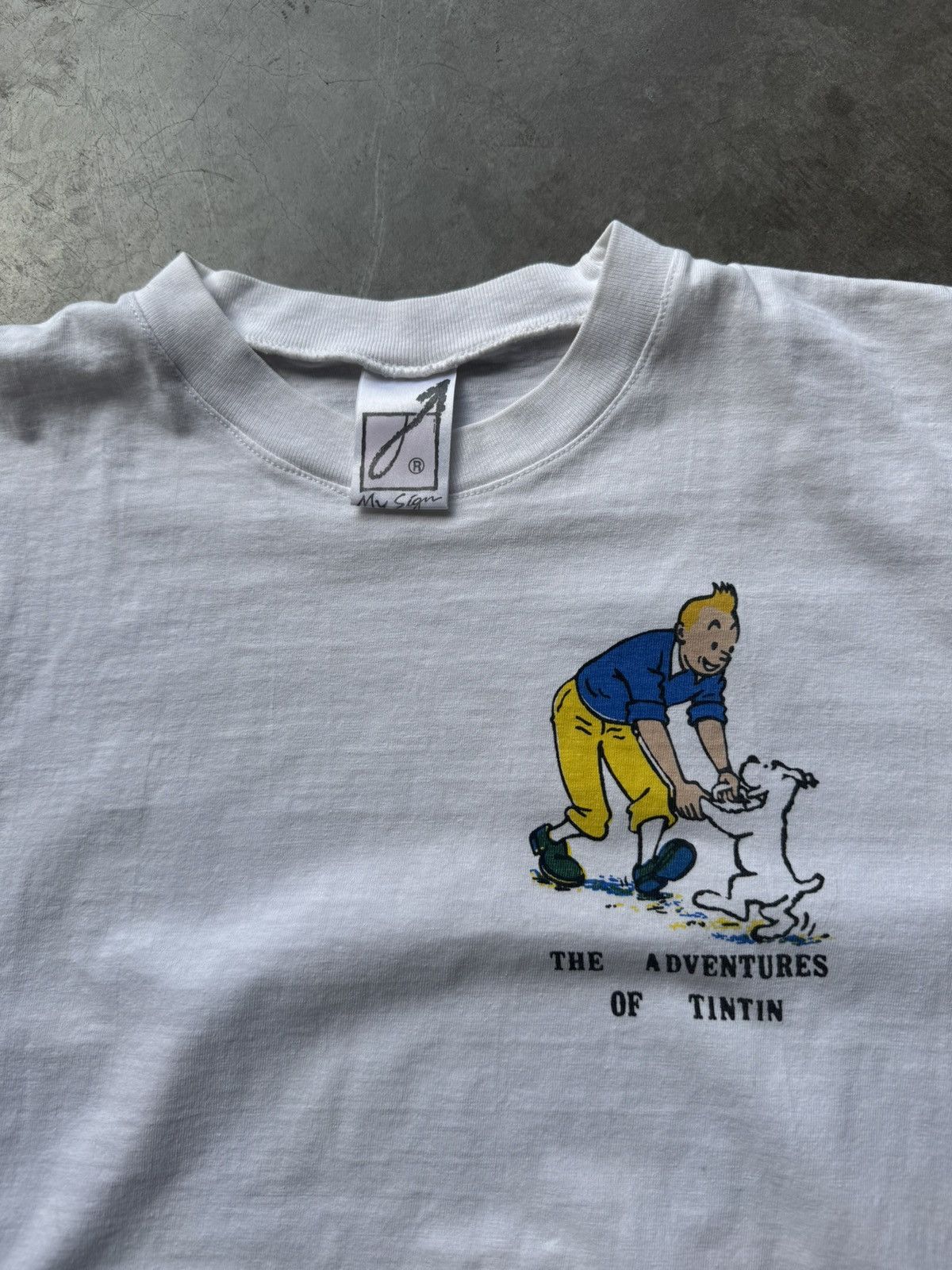 Cartoon Network × Vintage Vintage 1990’s TinTin Cigars of the Pharaoh Graphic Tee Size US L / EU 52-54 / 3 - 6 Thumbnail