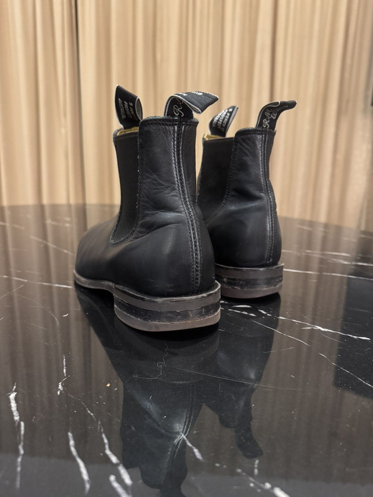 R.M. Williams RM Williams 5H Black Boots Size US 5 / EU 37 - 2 Thumbnail