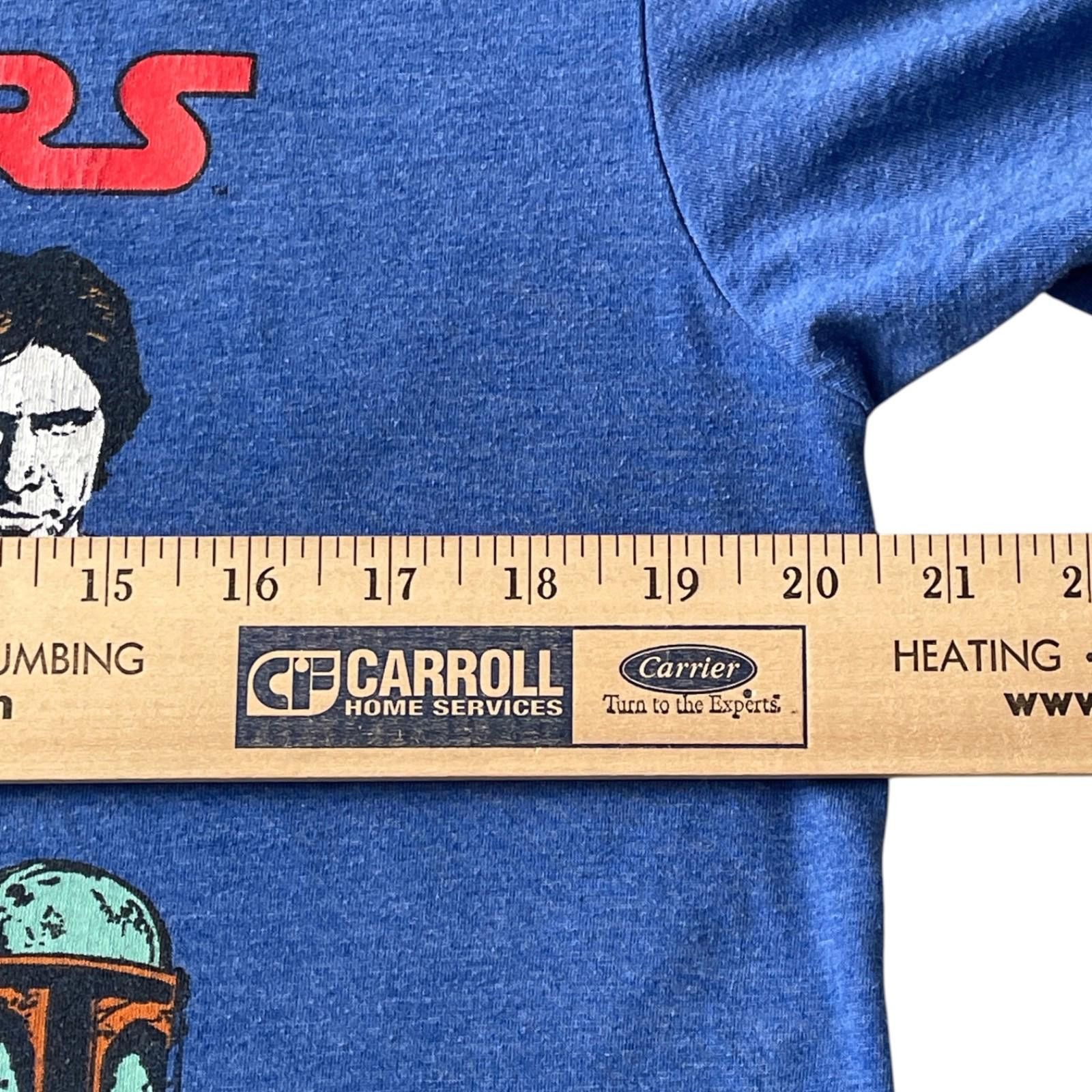 Star Wars Star Wars Mens LG Blue Graphic T Shirt Movie Character Tee Size US L / EU 52-54 / 3 - 5 Thumbnail