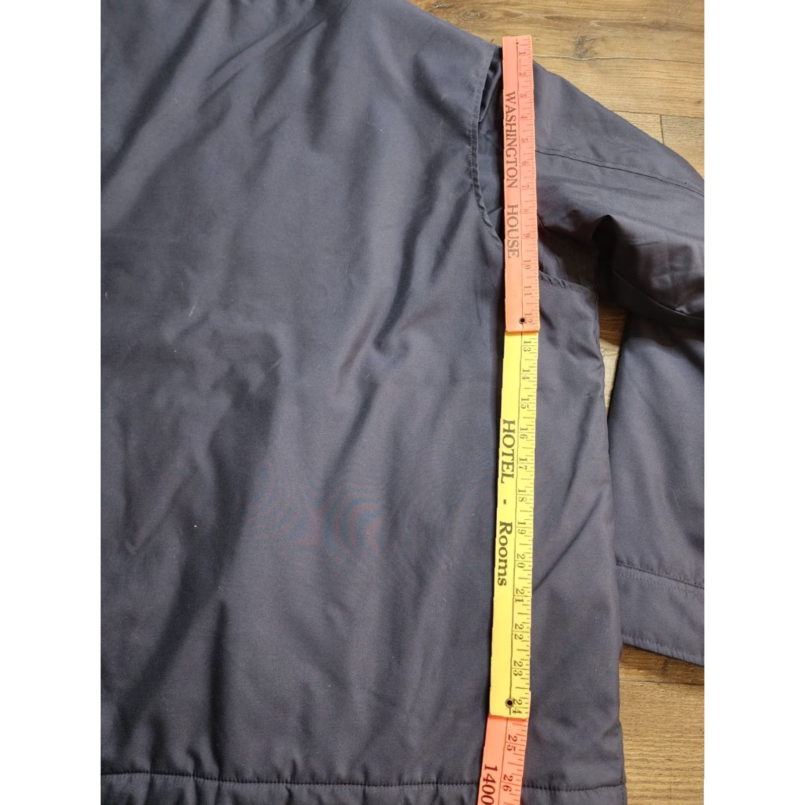 Ralph Lauren VINTAGE Ralph Lauren Chaps Jacket Bomber Blue XL Hooded Lined Fleece Hidden Hood Mens Size US XL / EU 56 / 4 - 6 Thumbnail