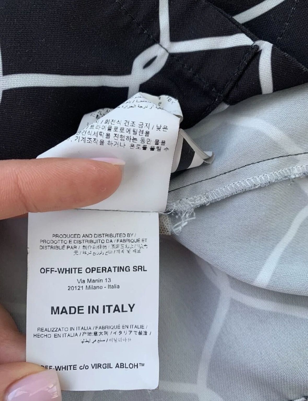 Off-White Off-White C/O VIRGIL ABLOH Broken Fence Holiday RRP 720$ Size US M / EU 48-50 / 2 - 10 Thumbnail