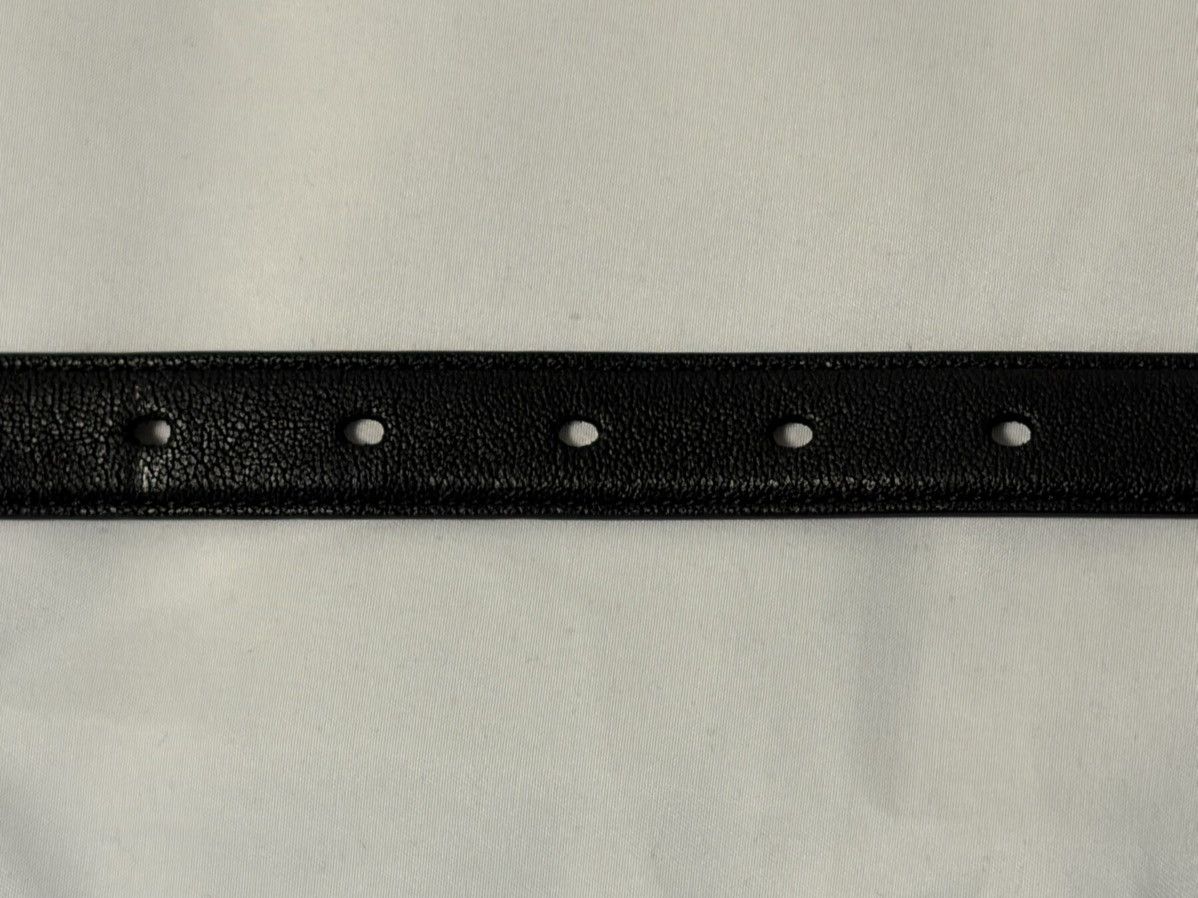 Saint Laurent Paris Saint Laurent Cassandre Belt Black Size 90 Near New Size ONE SIZE - 9 Thumbnail