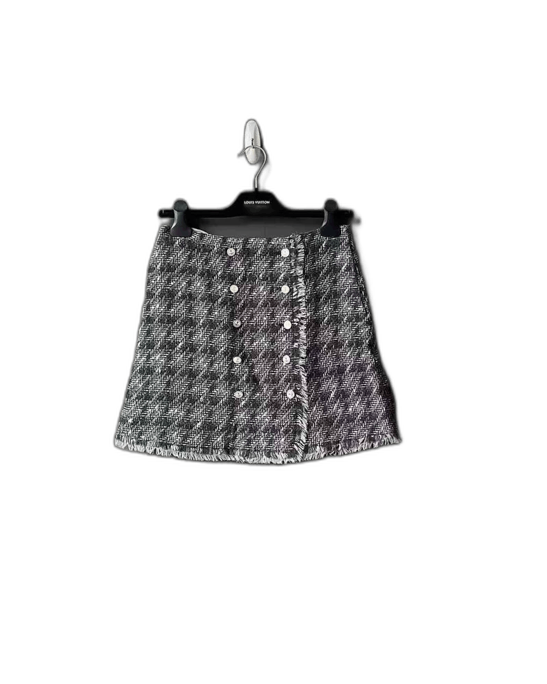 Thom Browne Thom Browne Double-Breasted Fringed Short Skirt Size 38" / US 16 / IT 52 - 1 Thumbnail