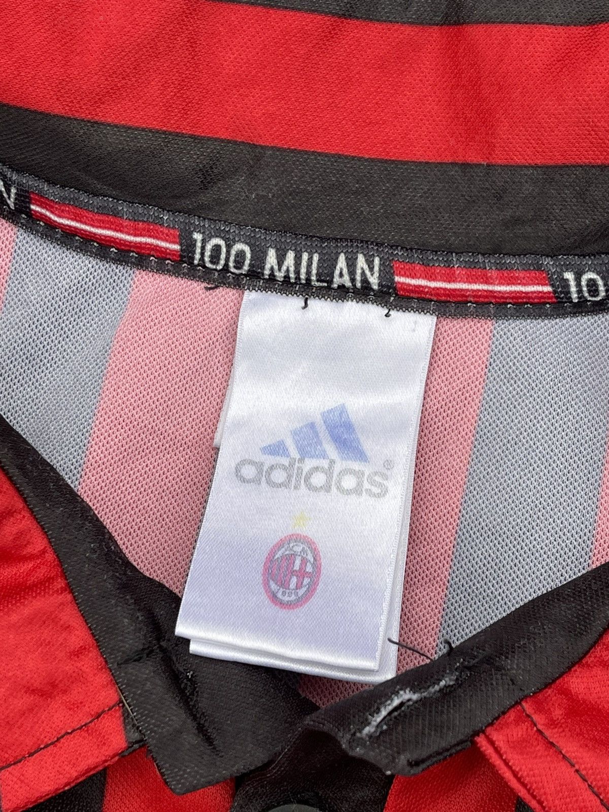 Adidas × Vintage 1999/2000 Adidas Milan #7 Shevchenko vintage soccer jersey Size US XL / EU 56 / 4 - 9 Thumbnail