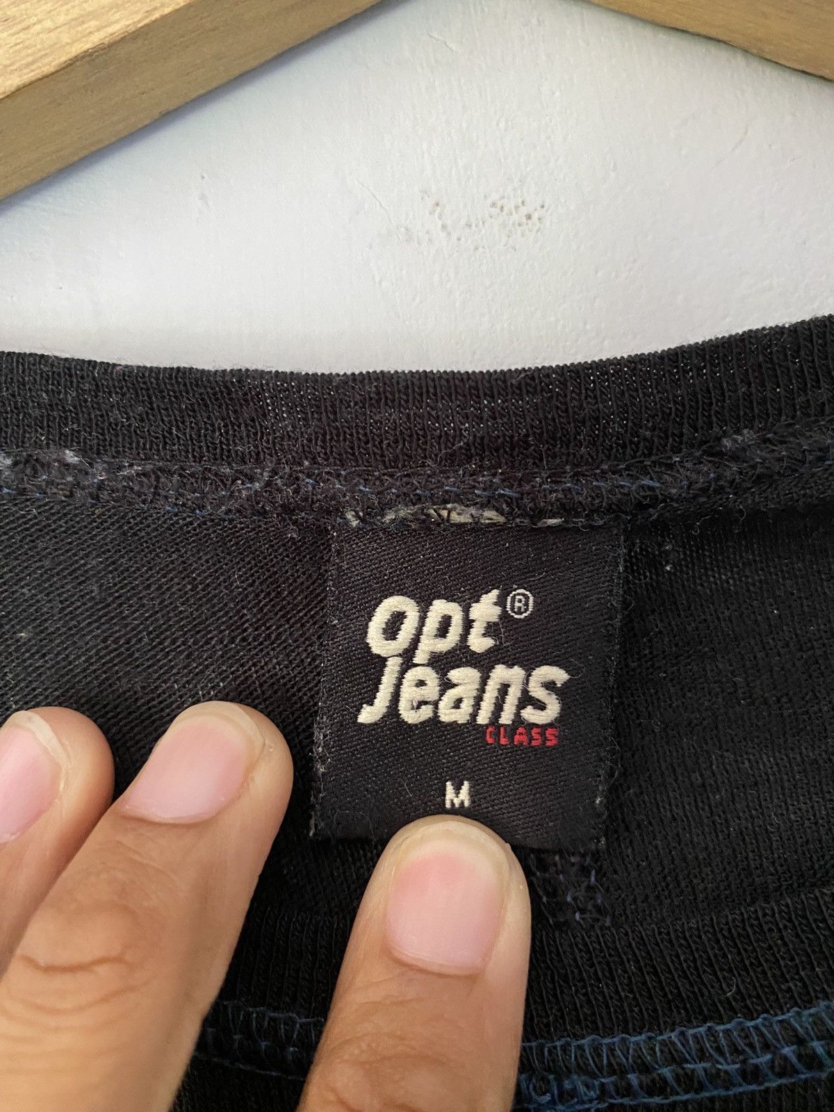 Japanese Brand Vintage opt jeans mesh embroidery Size US M / EU 48-50 / 2 - 7 Thumbnail