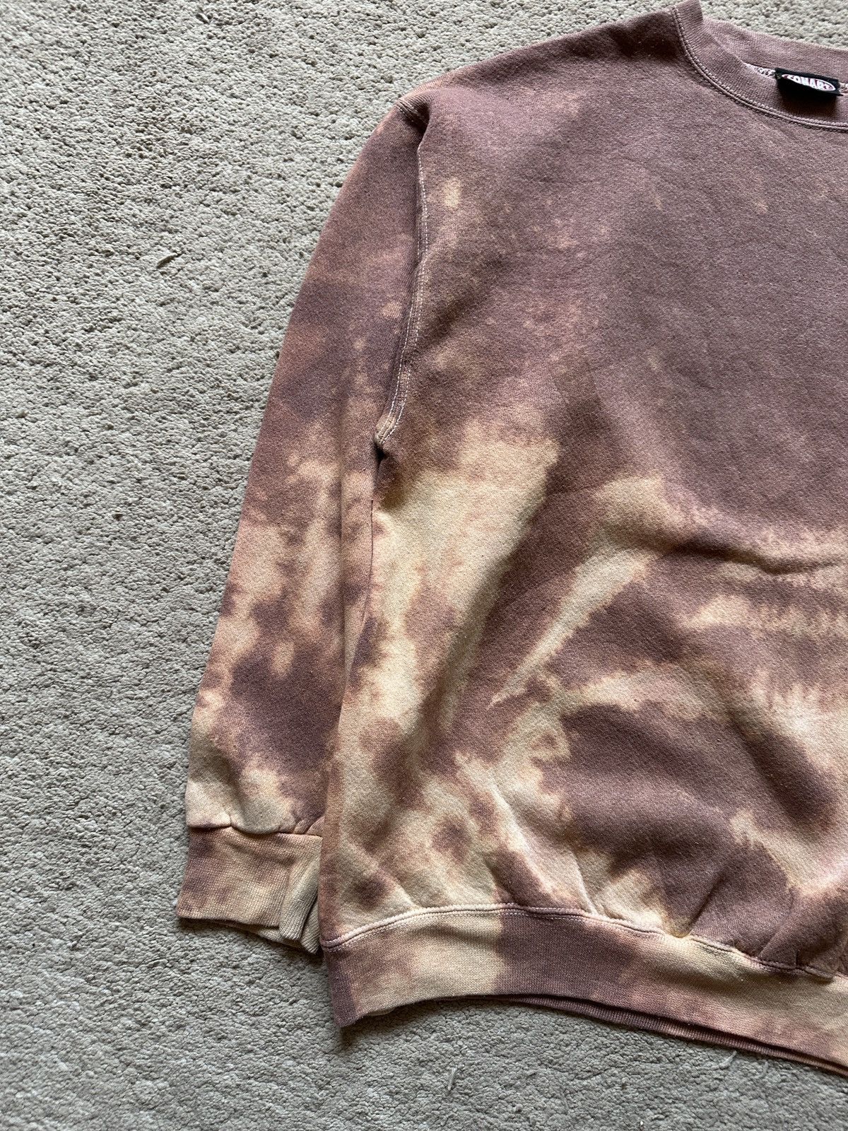 Vintage 1990s Vintage Conart Logo Bleach Sweatshirt Size US XL / EU 56 / 4 - 5 Thumbnail