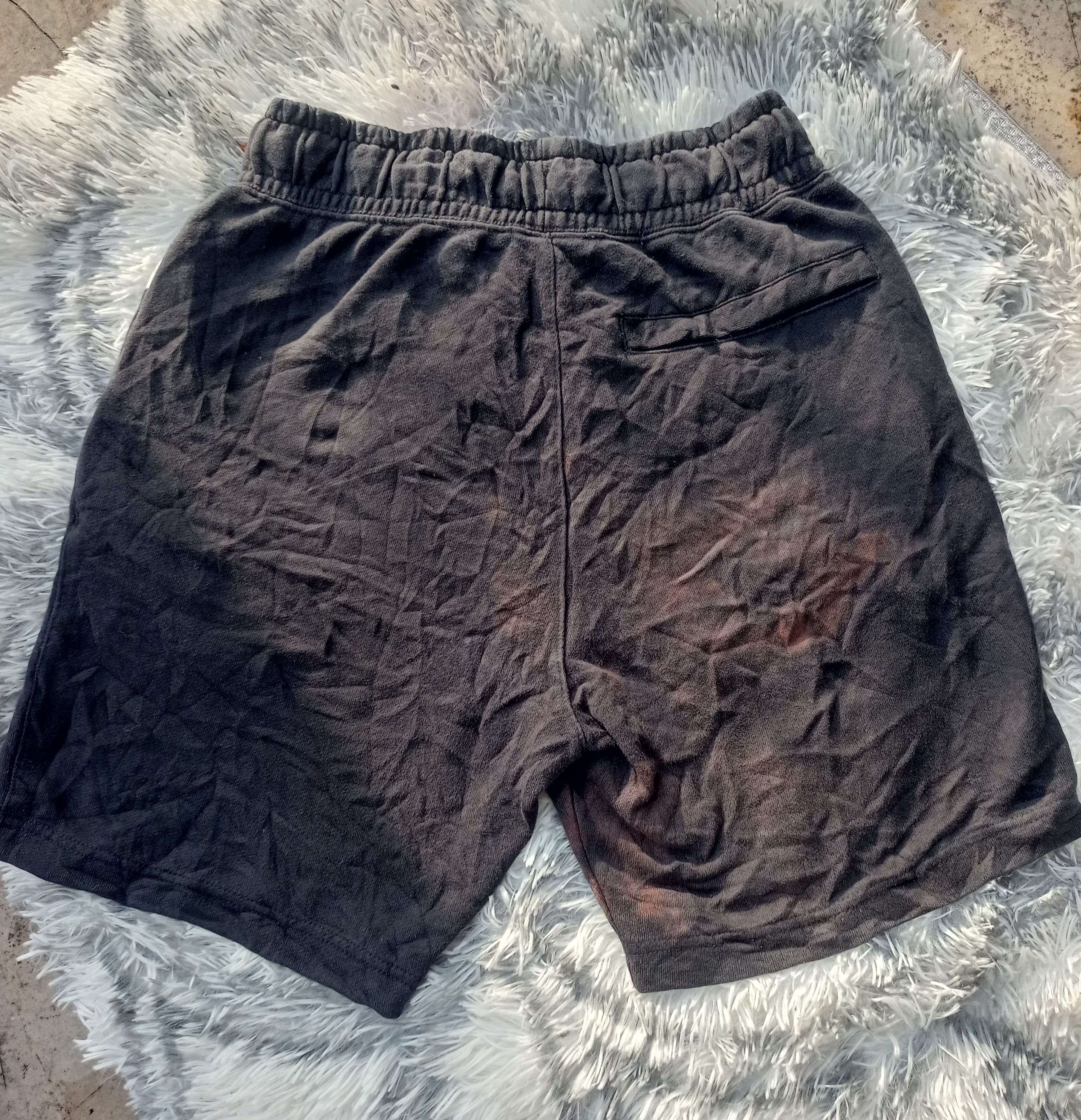 Nike FADED 🔥 NIKE BIG SWOOSH SHORT PANTS Size US 34 / EU 50 - 4 Thumbnail