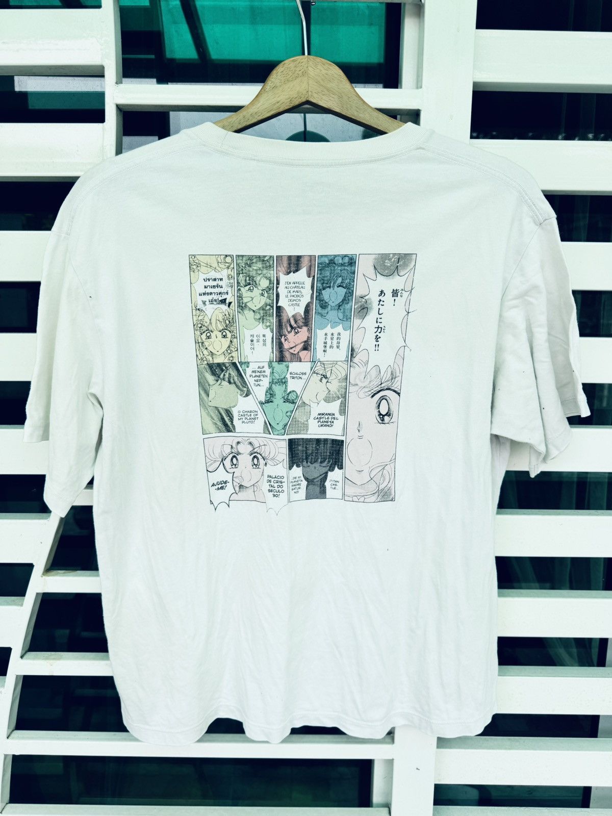 Anime Sailormoon Comic Print In Multi Languages Size L / US 10 / IT 46 - 1 Thumbnail