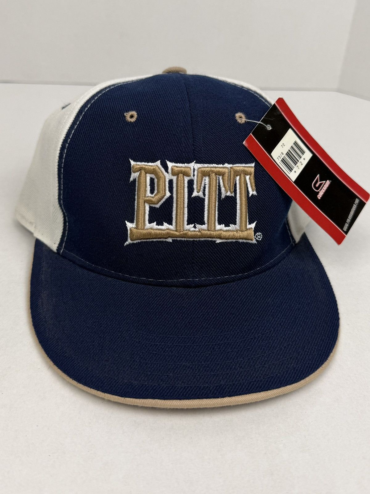 Colosseum Athletics Y2K University Pittsburgh Pitt Panthers Hat Fitted 7 3/8 NEW Size ONE SIZE - 8 Thumbnail