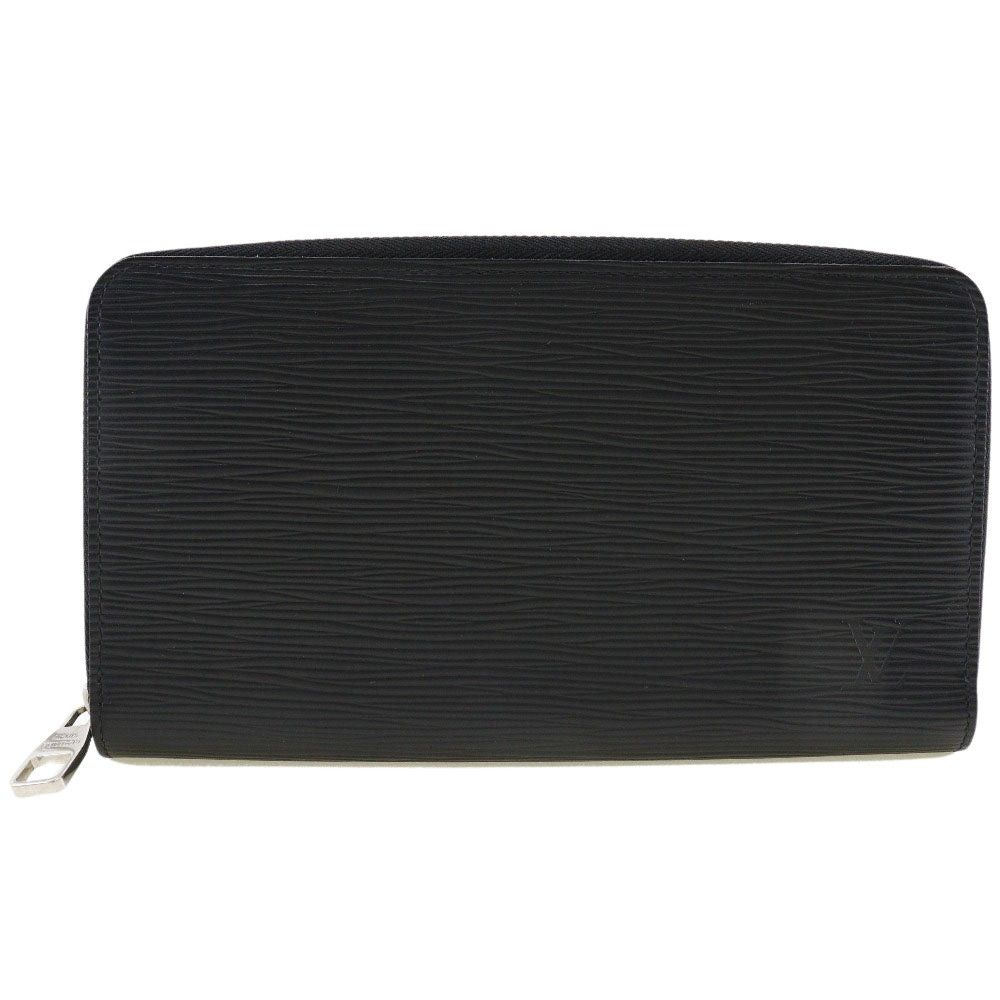 Louis Vuitton Zippy Organizer Black Leather Wallet (Pre-Owned) Size ONE SIZE - 1 Thumbnail