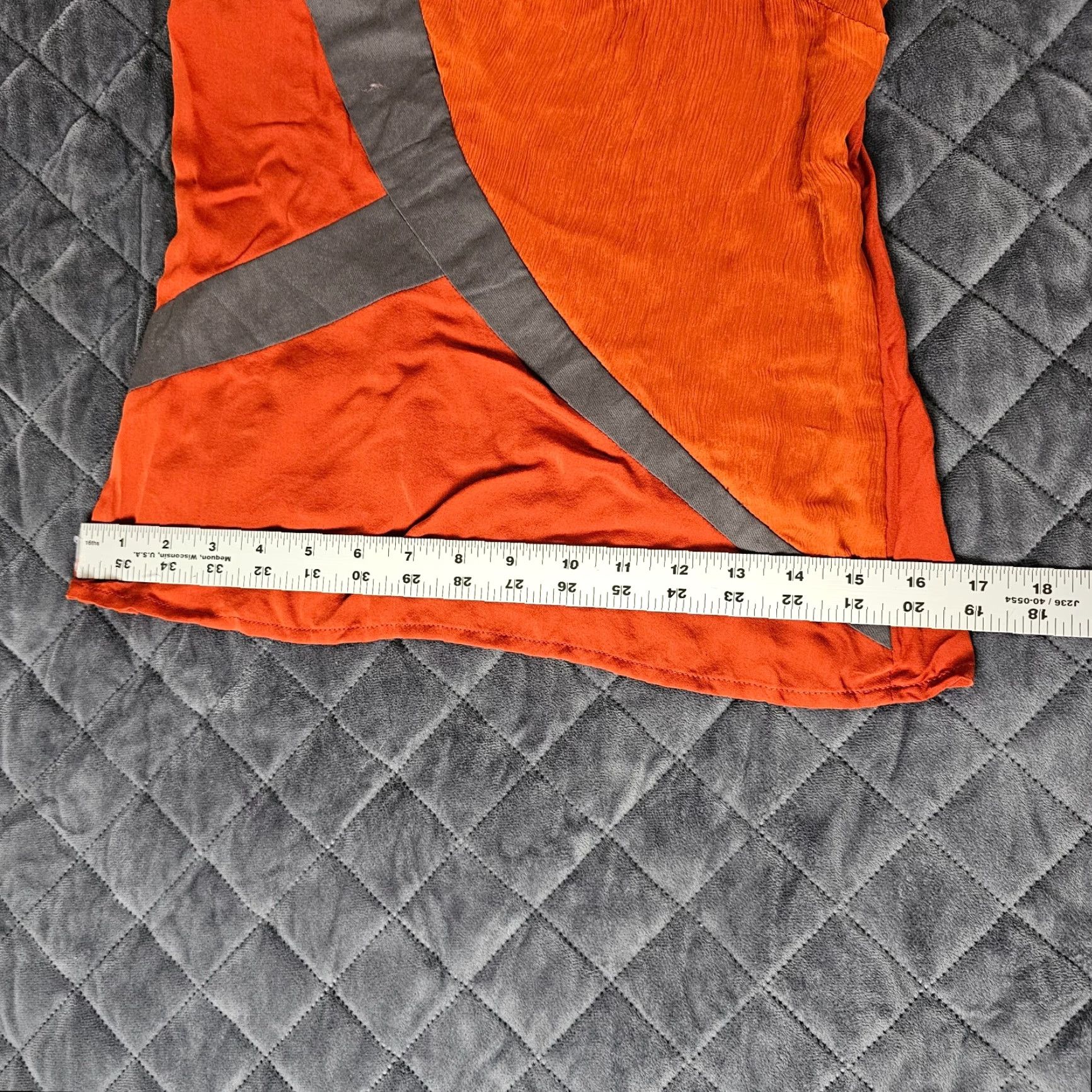 Vintage JLO Silk Tank Top Sleeveless Size 4 Women Casual Orange Brown Straps Size S / US 4 / IT 40 - 4 Thumbnail