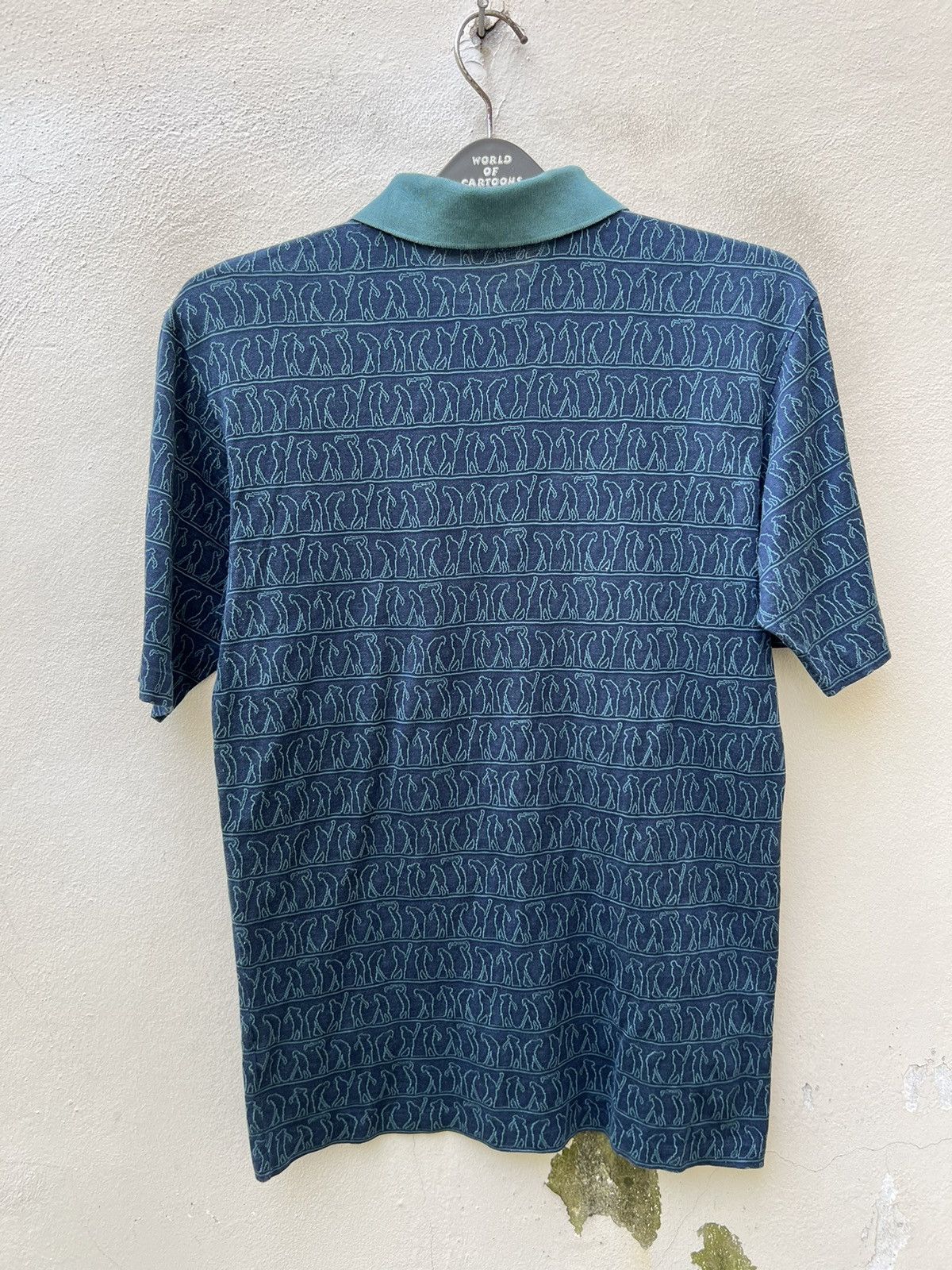 Vintage Monsieur Givenchy Italy " Art of Golfing " Polo Shirt Size US S / EU 44-46 / 1 - 11 Thumbnail