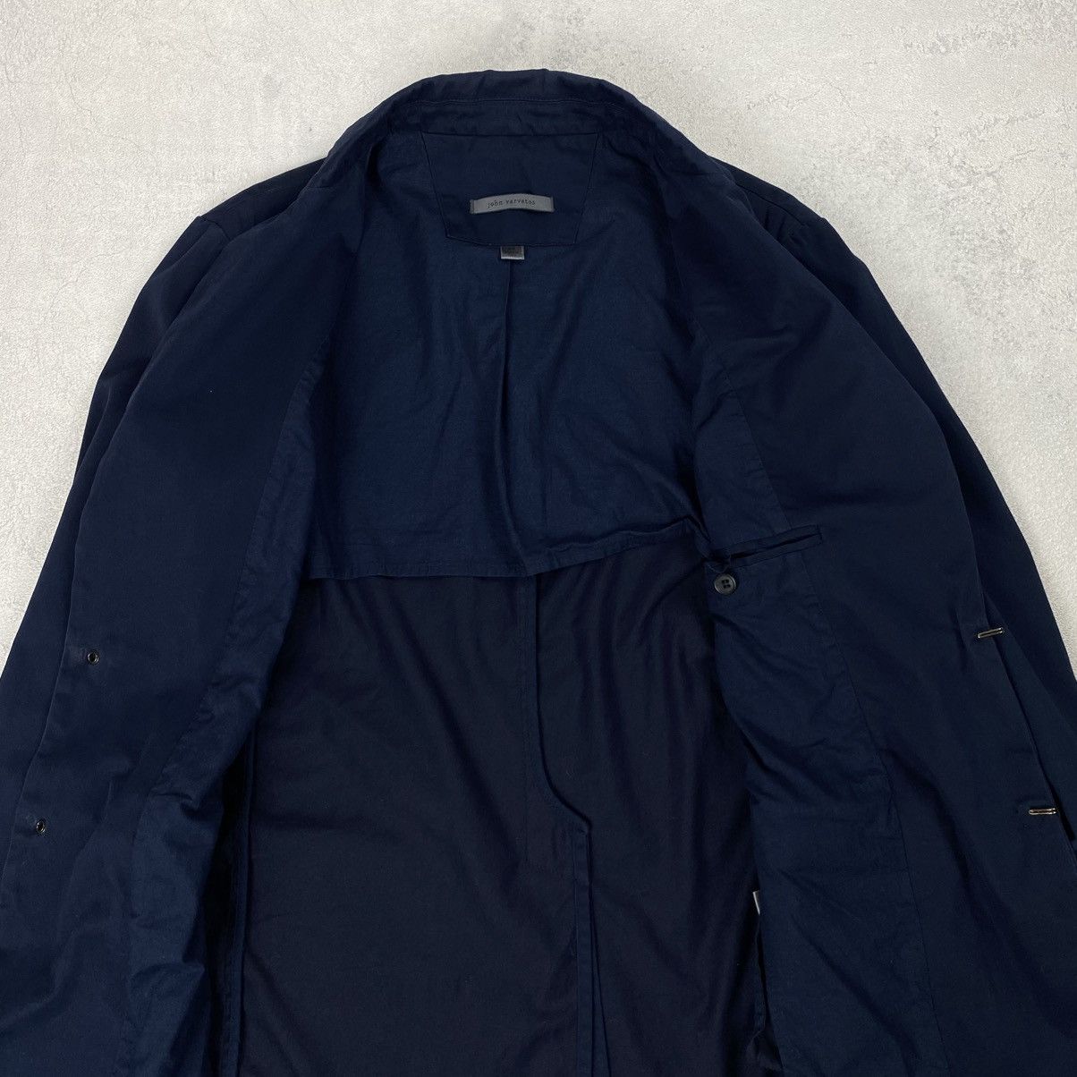 John Varvatos John Varvatos Hook Closure Blazer Size 46R - 7 Thumbnail