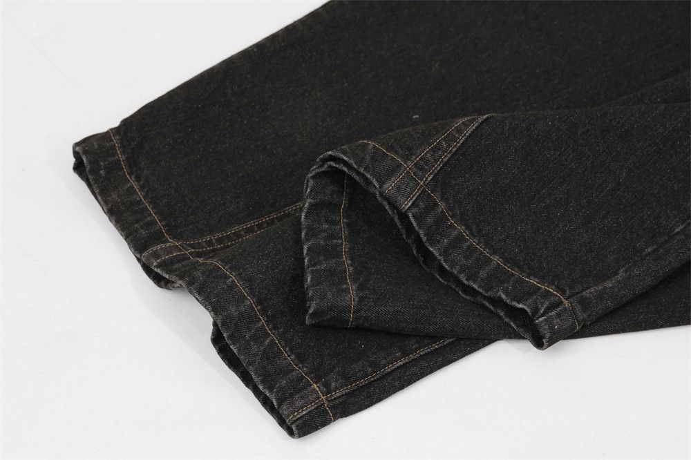 Japanese Brand × Jean American Men's Square Wide Leg Scimitar Jeans Size US 32 / EU 48 - 6 Thumbnail