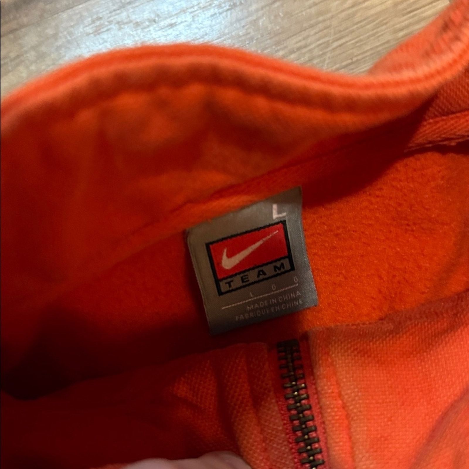 Nike Y2K Nike Team Clemson Quarter Zip Sweatshirt Size US L / EU 52-54 / 3 - 9 Thumbnail