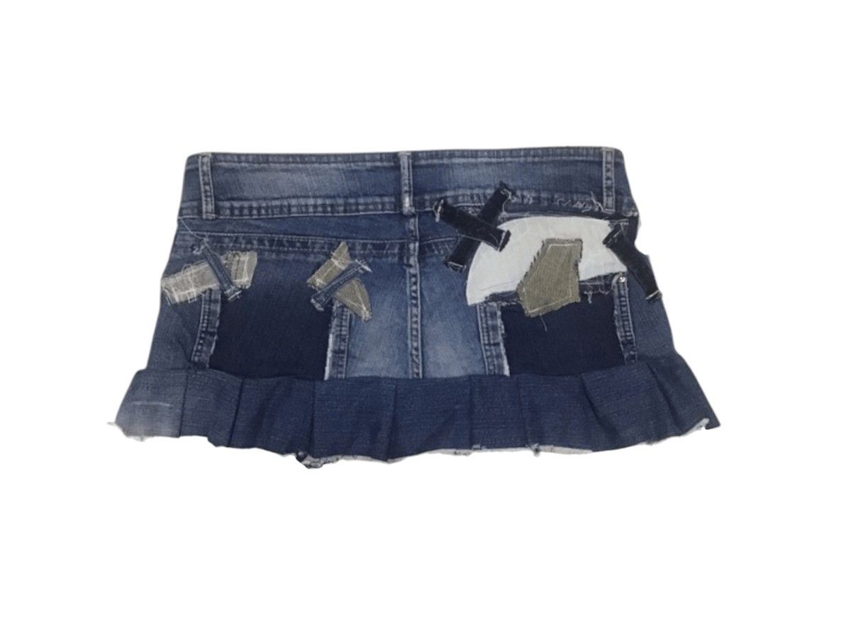 mini skirt y2k upcycling only 1 in the world
