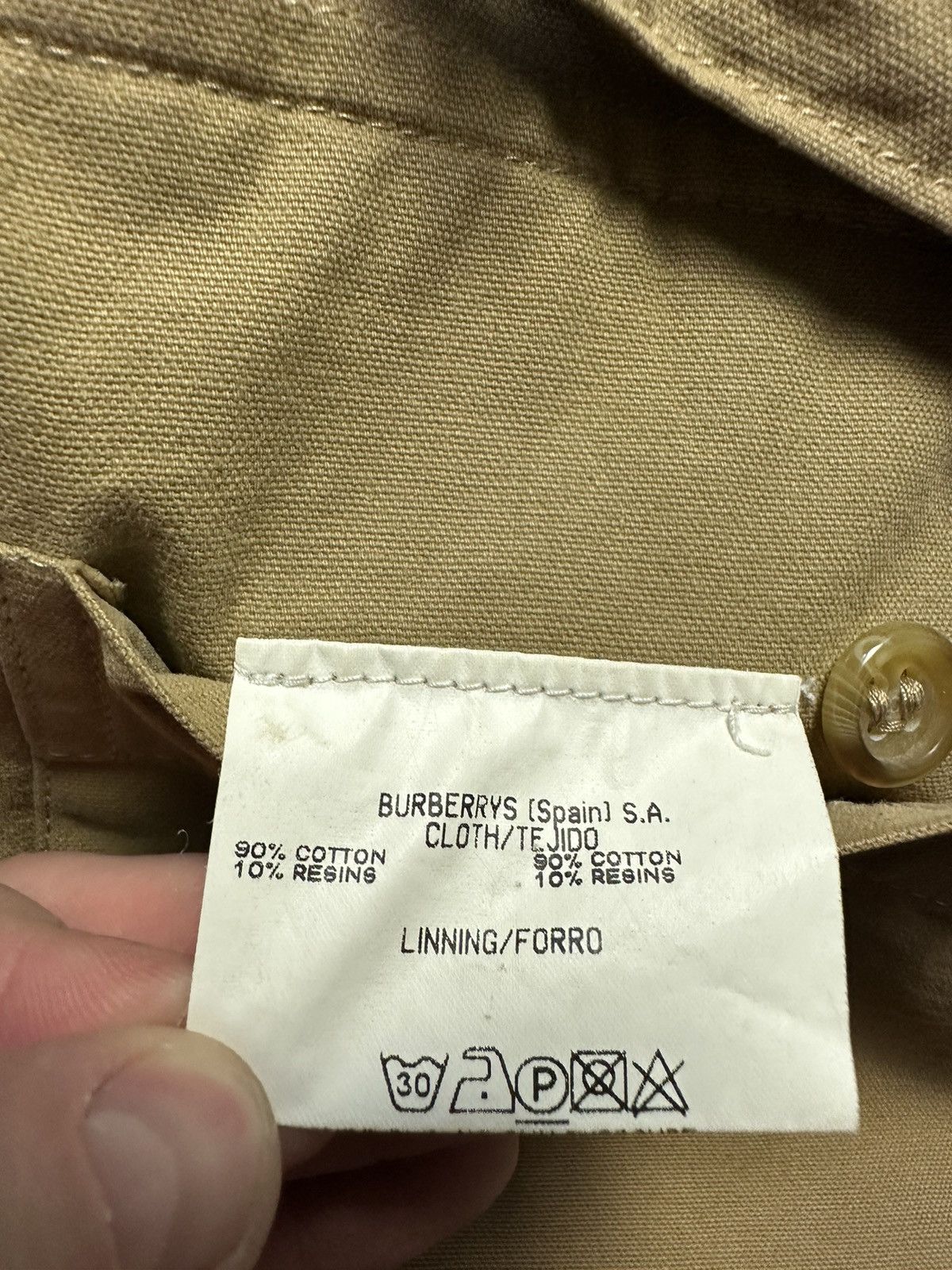 Burberry × Vintage Vintage Burberrys jacket coat size L logo rare Size US L / EU 52-54 / 3 - 15 Thumbnail