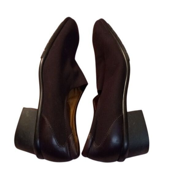 Donald Pliner Donald J Pliner Size 7.5 Black Square Toe Slip On Shoes Spor Size US 7.5 / IT 37.5 - 4 Thumbnail