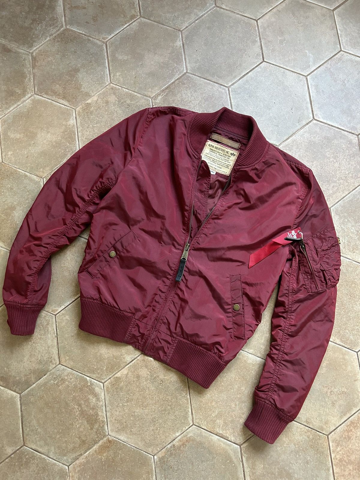 Alpha Industries ALPHA INDUSTRIES BOMBER JACKET Size US S / EU 44-46 / 1 - 2 Thumbnail