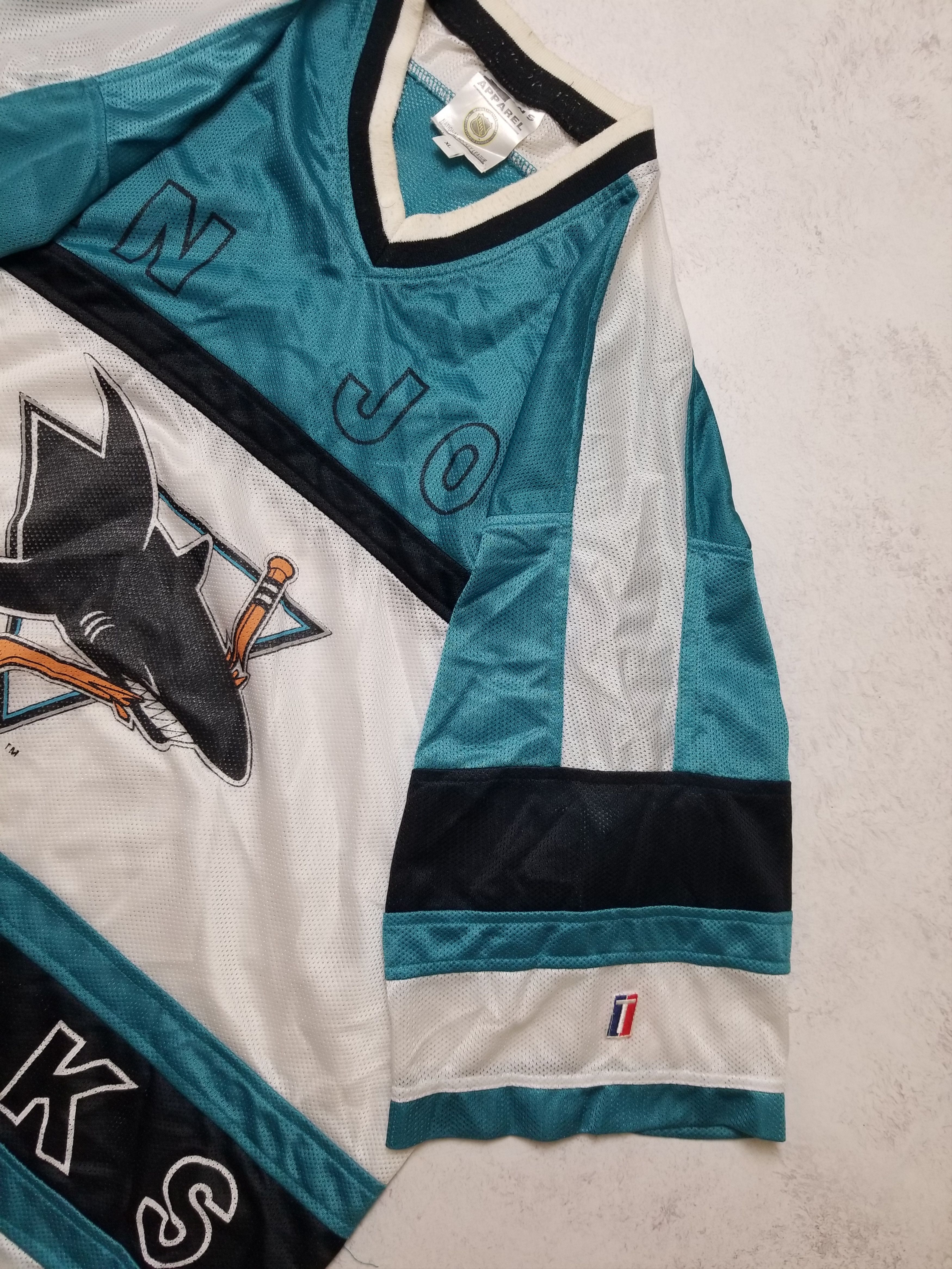 Other Vintage San Jose Sharks Twins Apparel NHL Jersey Size US XL / EU 56 / 4 - 8 Thumbnail