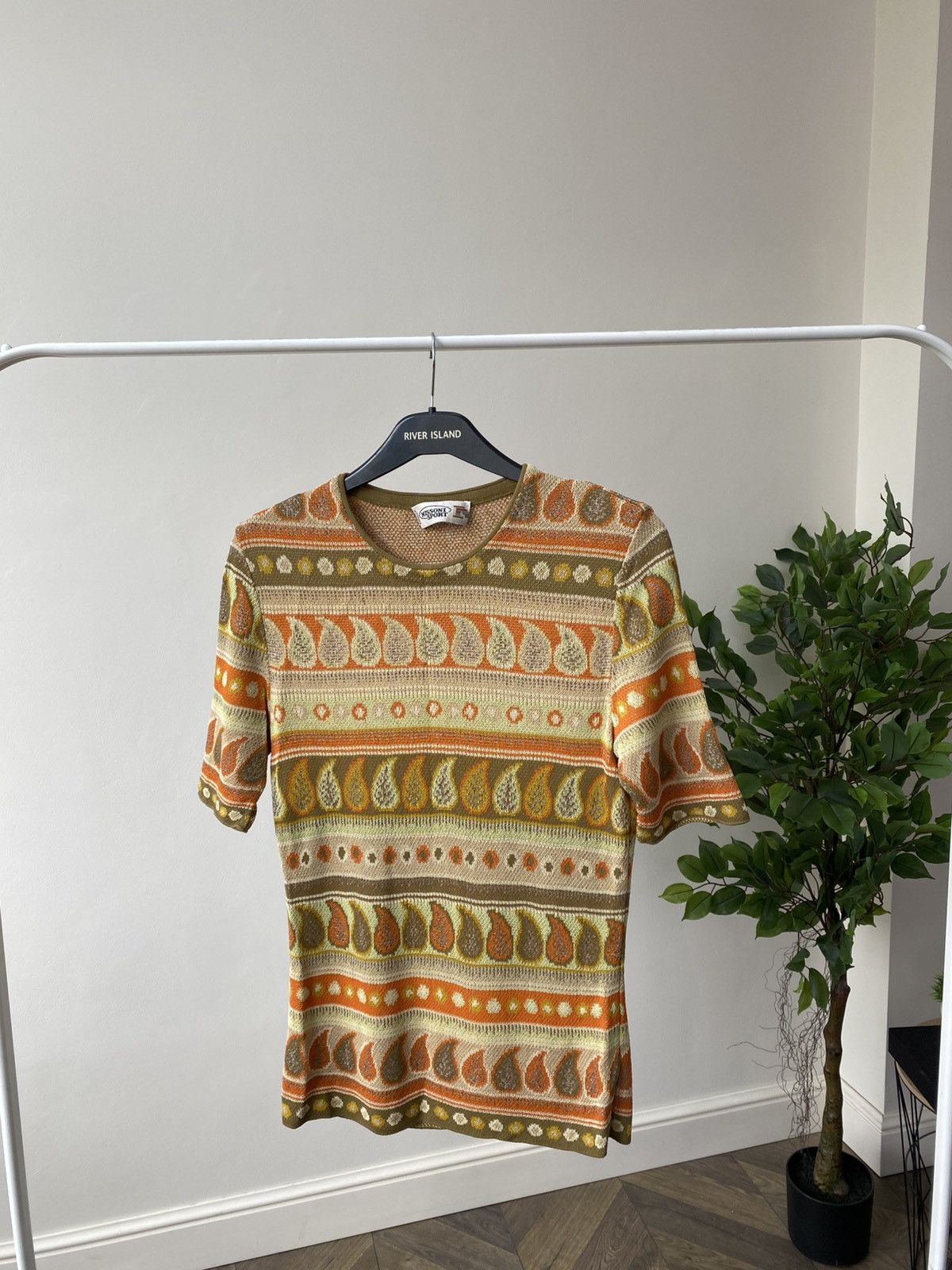 Designer × Missoni × Vintage Vintage Missoni Sport Women’s knitted Top Size L / US 10 / IT 46 - 4 Thumbnail