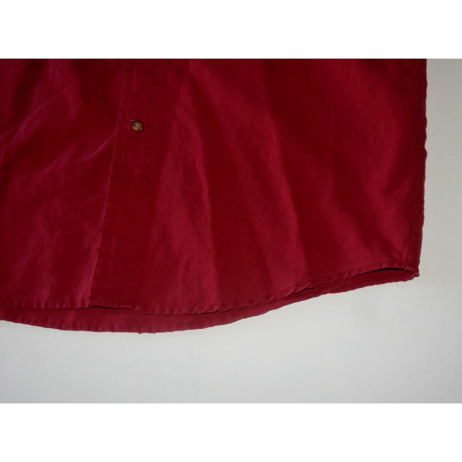 Gap VINTAGE Gap Men’s Shirt Short Sleeve Button-Front Linen Blend Red M Adult Short Sleeve Button-Front Shirt Mens Size US M / EU 48-50 / 2 - 2 Thumbnail