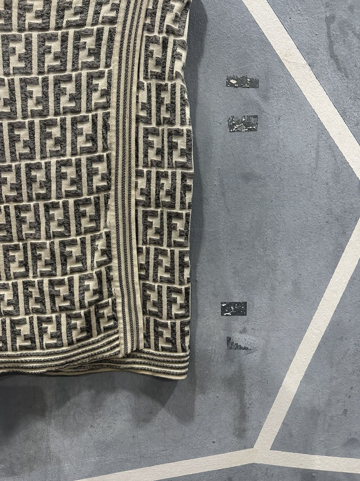 Fendi Vintage Fendi Monogram Mini Skirt Size 32" / US 10 / IT 46 - 3 Thumbnail