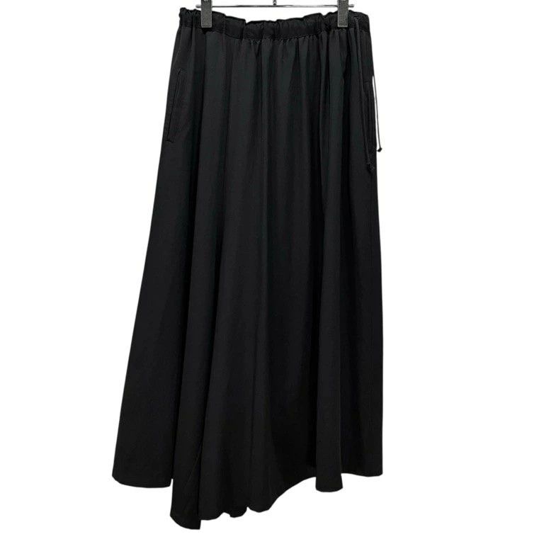 Yohji Yamamoto Yohji Yamamoto +NOIR 17SS Wool Gabardine Asymmetrical Pants Size US 28 / EU 44 - 1 Thumbnail