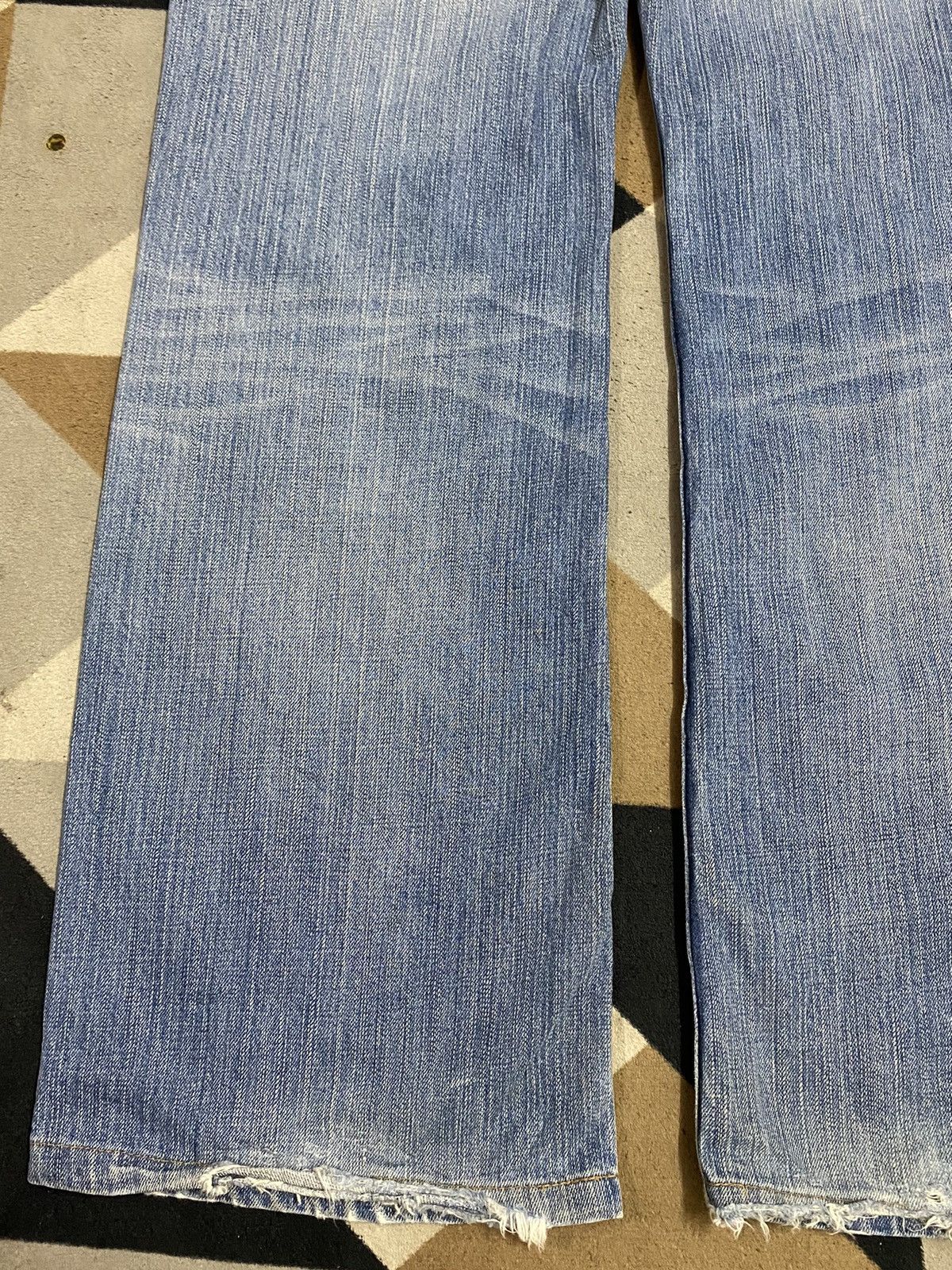 Japanese Brand Vintage Nicole Club Men Distressed Wide leg Jeans Size US 34 / EU 50 - 13 Thumbnail