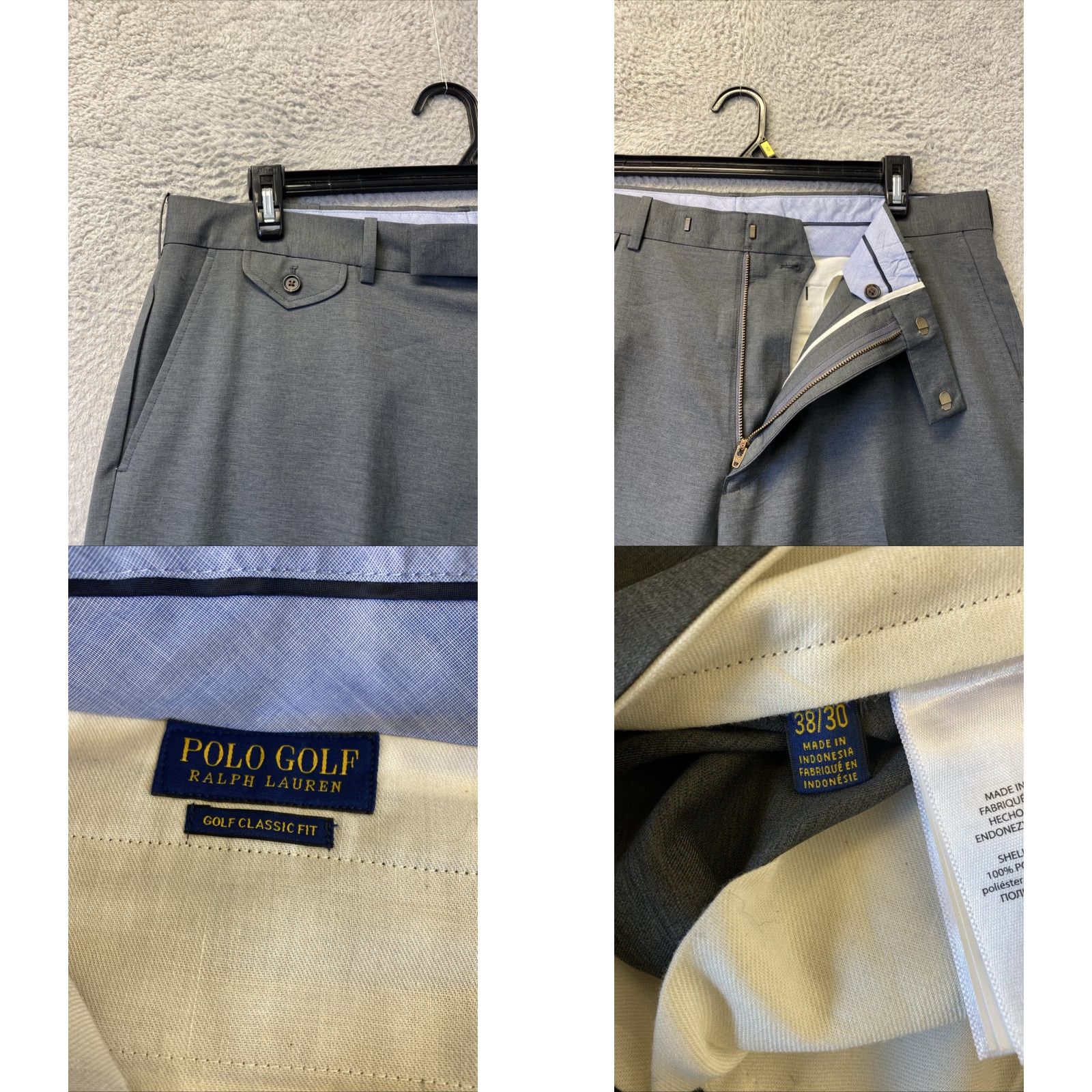 Polo Ralph Lauren POLO RL RALPH LAUREN GOLF PANTS Men’s Size 38x30 Gray /159-33 Size US M / EU 48-50 / 2 - 8 Thumbnail