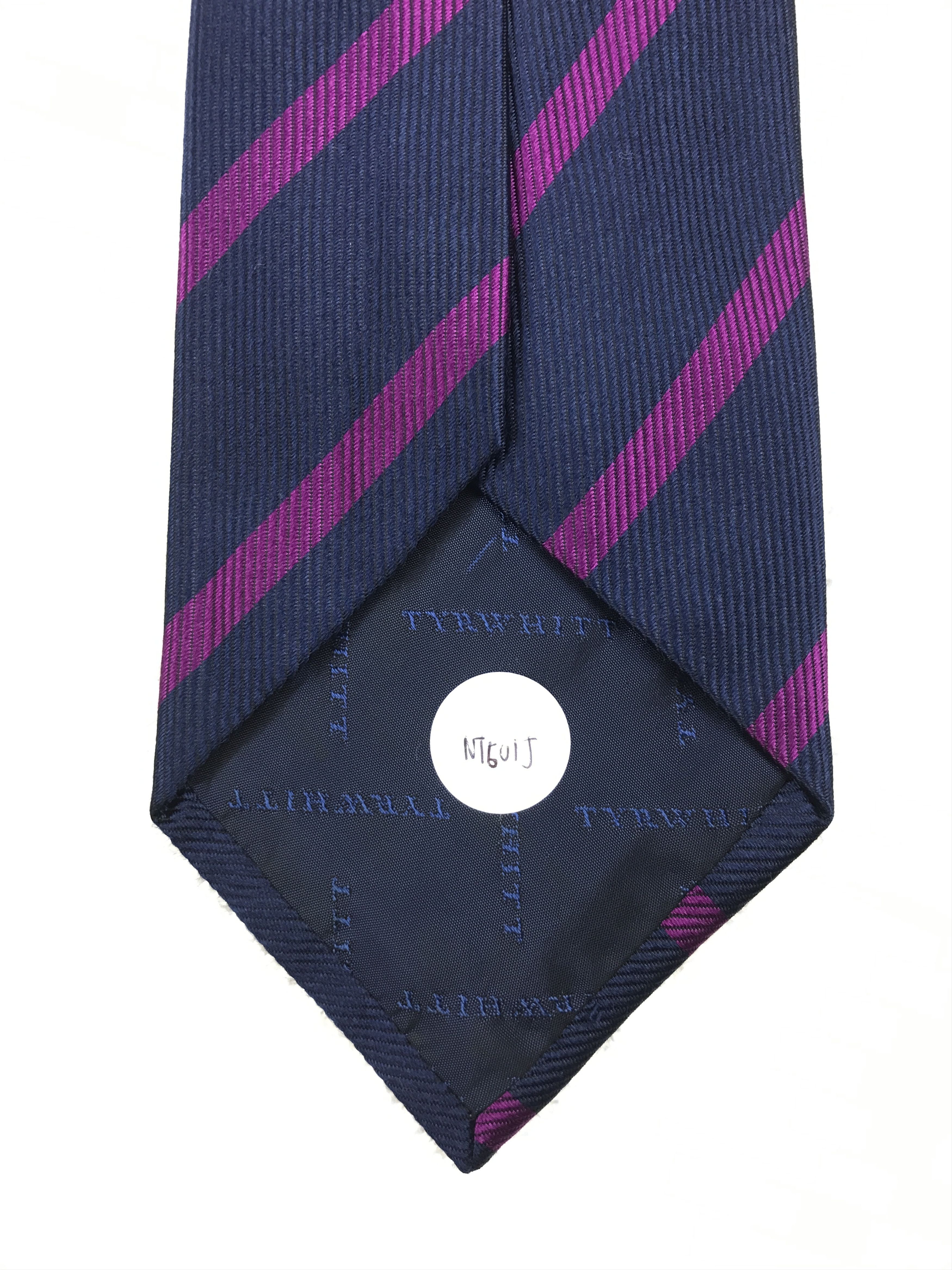 Charles Tyrwhitt × Vintage Vintage Charles Tyrwhitt Silk Necktie Size ONE SIZE - 9 Thumbnail
