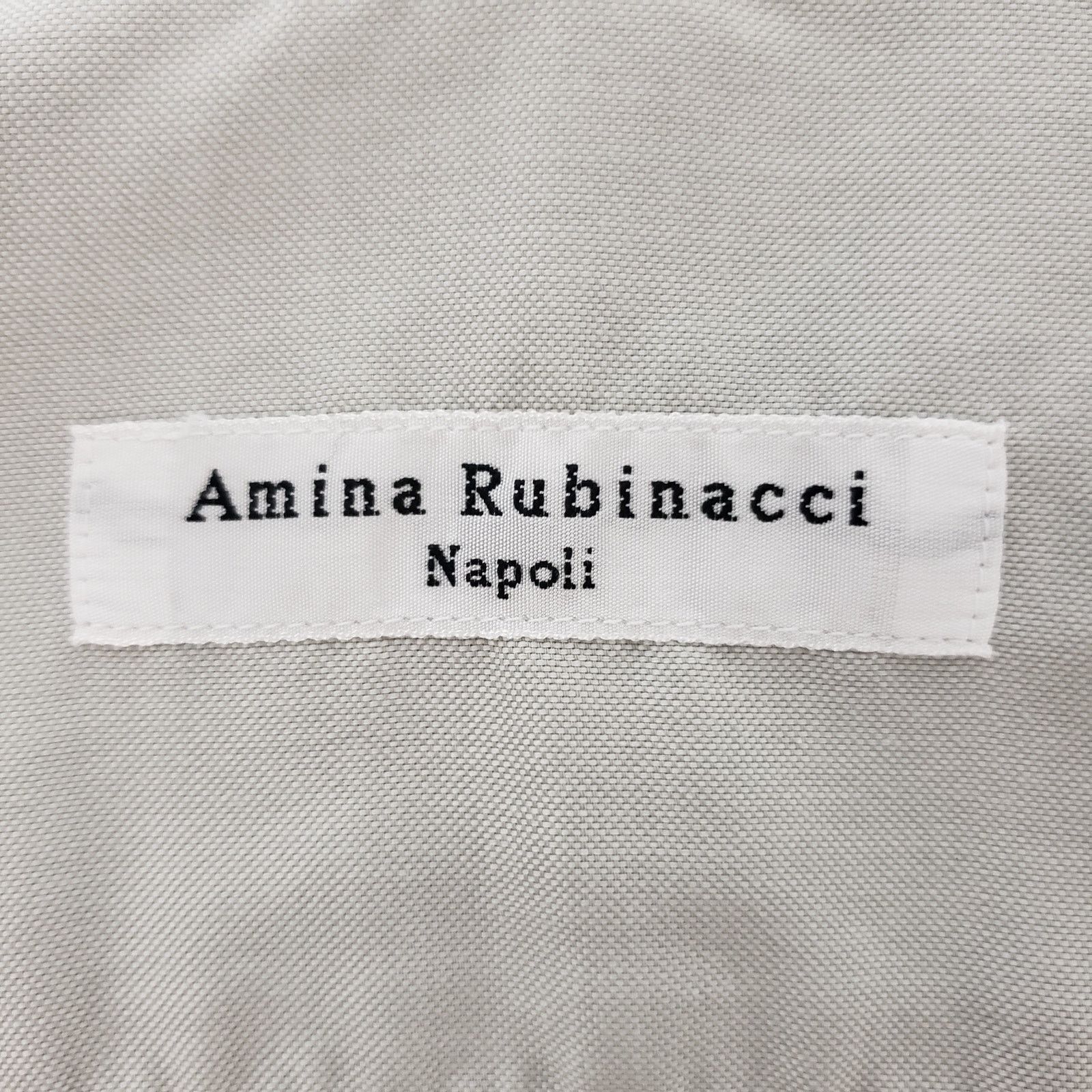 Amina Rubinacci Amina Rubinacci Napoli Shirt Made in Italy Two-tone L/S M Size M / US 6-8 / IT 42-44 - 12 Thumbnail