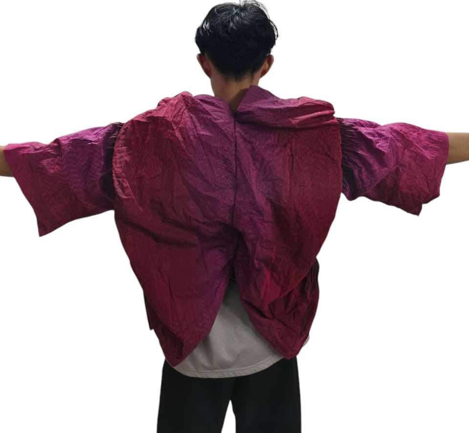 Homme Plisse Issey Miyake × Issey Miyake × Japanese Brand Vintage Issey Miyake Fete Pleated Cardigan Size US M / EU 48-50 / 2 - 11 Thumbnail