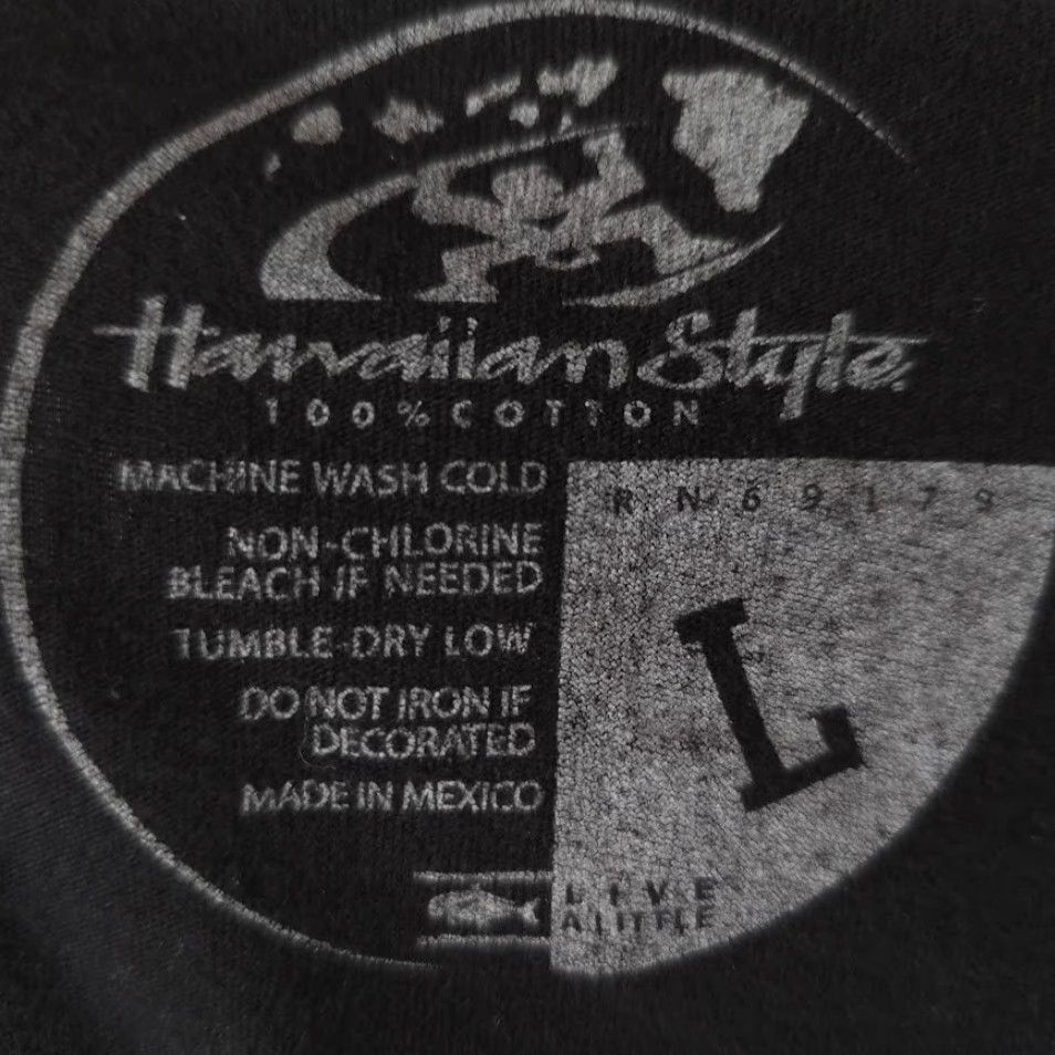 Vintage HawAhi Poke T Shirt Mens Size Large Black Hawaiian Style Travel Destination Tee Shirt Mens Black Hawaiian Style Travel Destination Tee Size US L / EU 52-54 / 3 - 7 Thumbnail