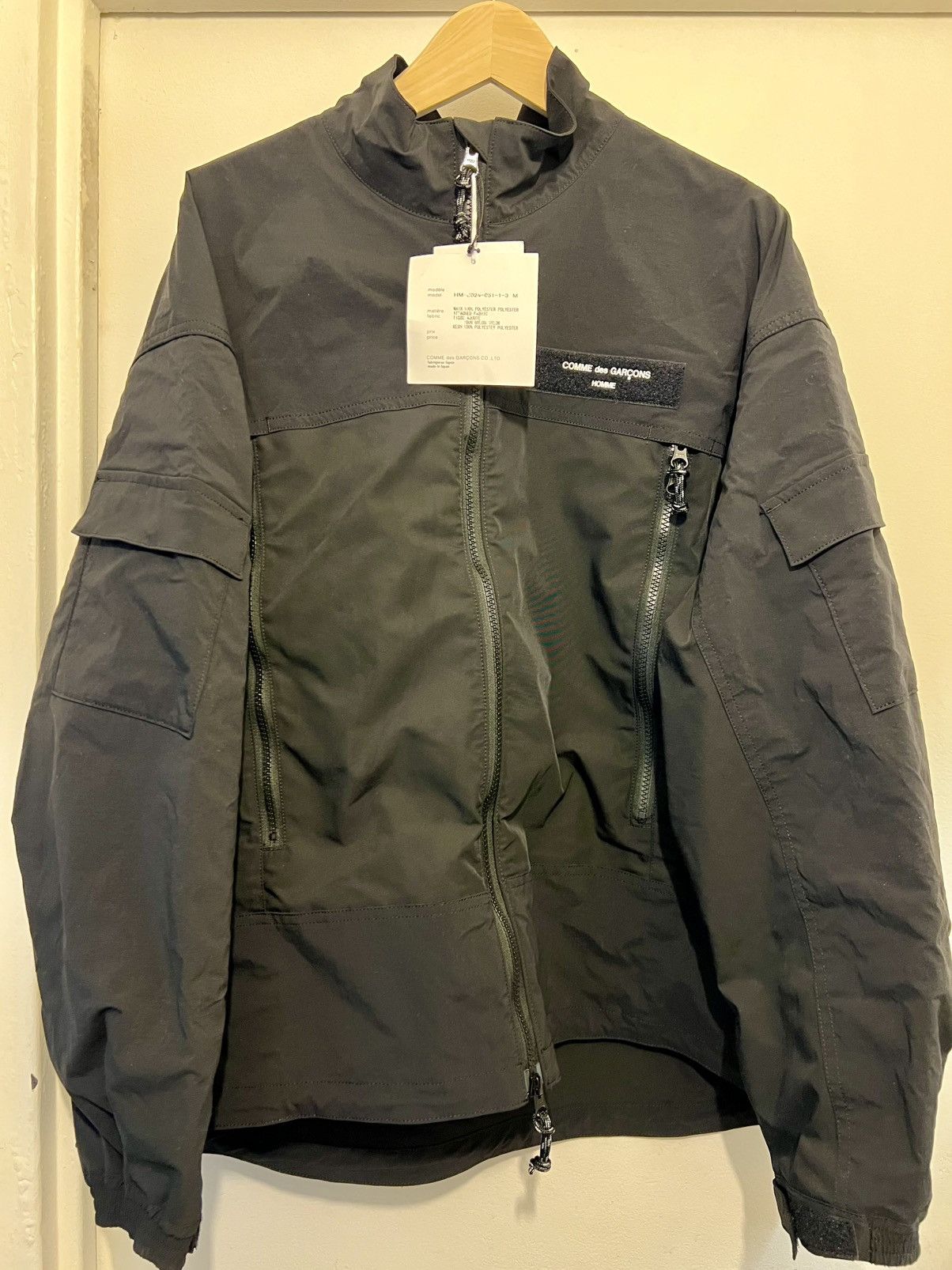 Comme des Garcons Comme des garçons - Paneled zip jacket Size US M / EU 48-50 / 2 - 1 Thumbnail